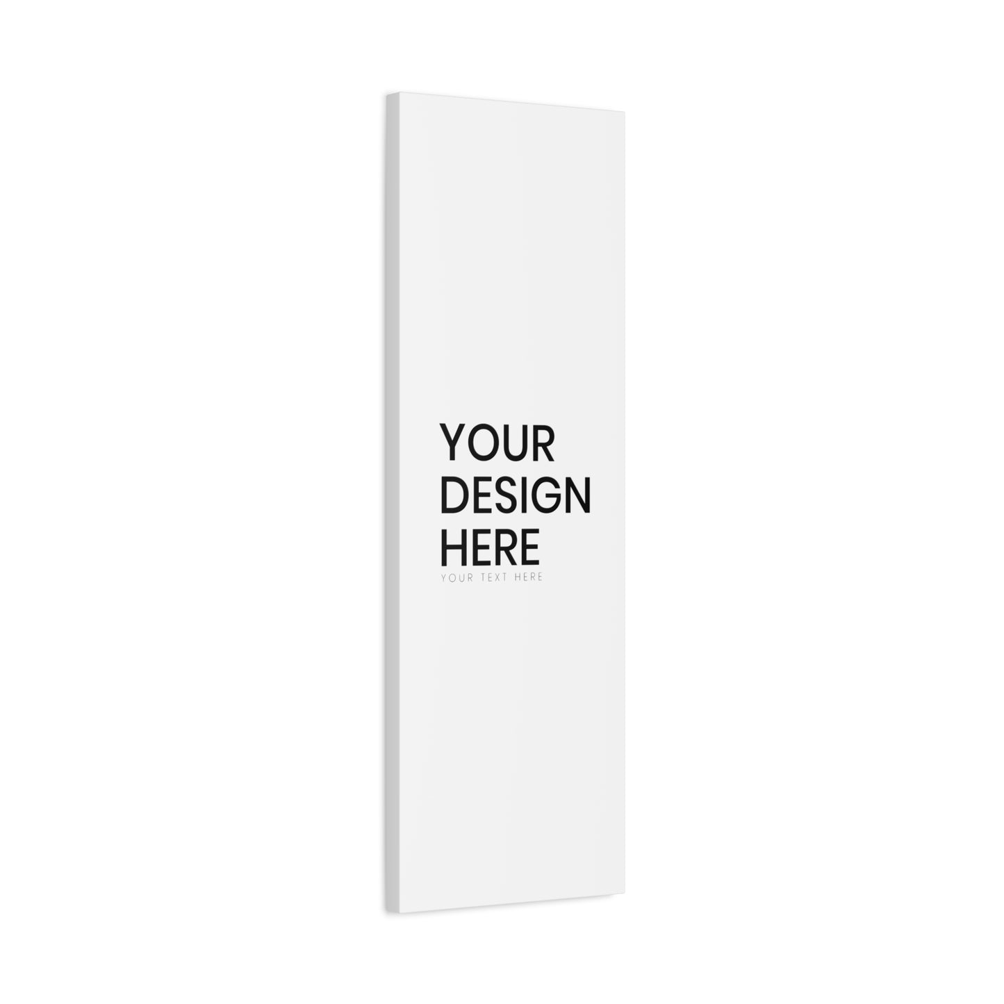 *Customizable Matte Canvas Print, Personalized Wall Art DO NOT CHECK OUT EMAIL ME FIRST! , Home Decor, Unique Gift, Custom Artwork, Modern Design 12" x 36" (Vertical) 1.25" Rhythm & Drip Canvas Rhythm & Drip Apparel