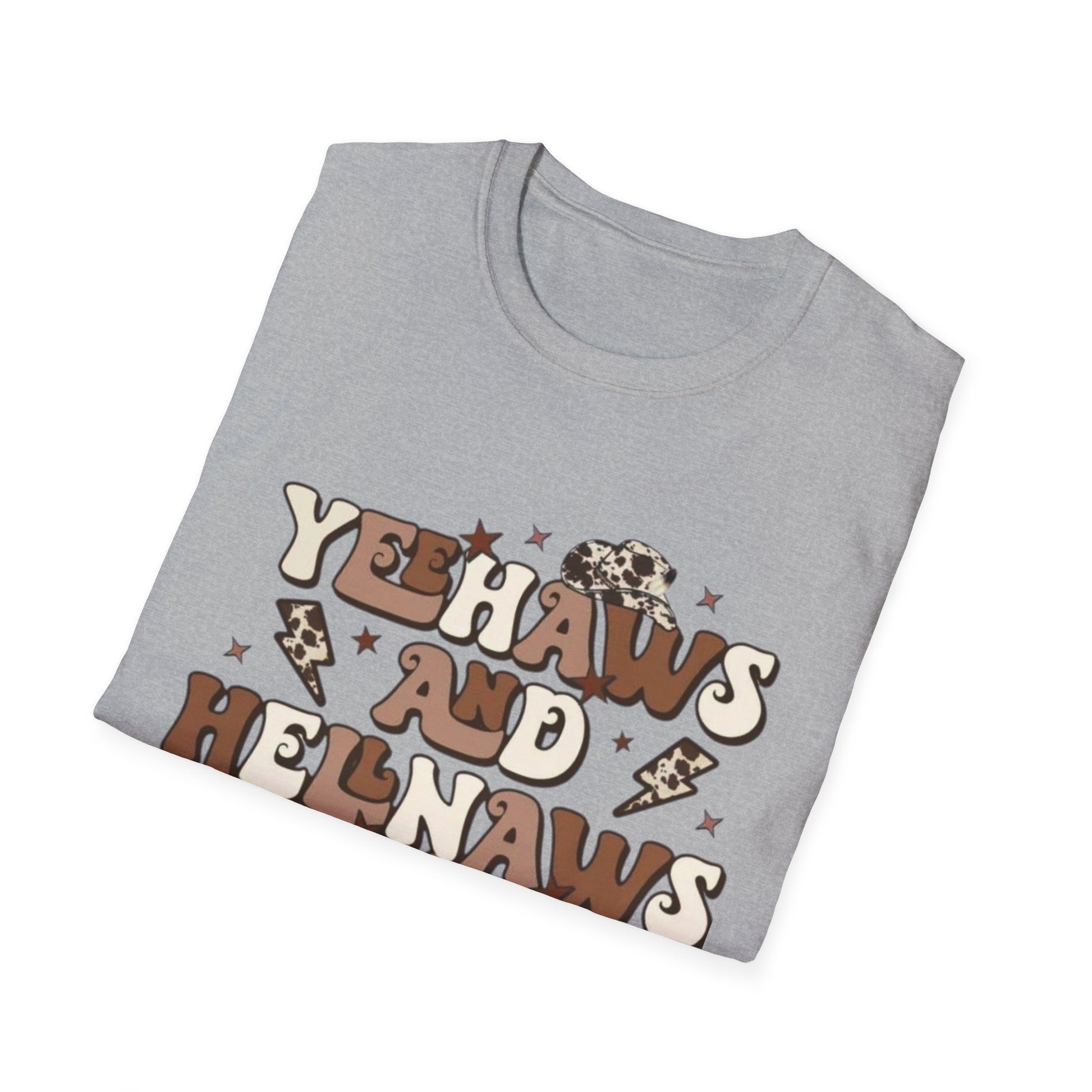 Yeehaws and Hellnaws T-Shirt Printify T-Shirt Rhythm & Drip Apparel