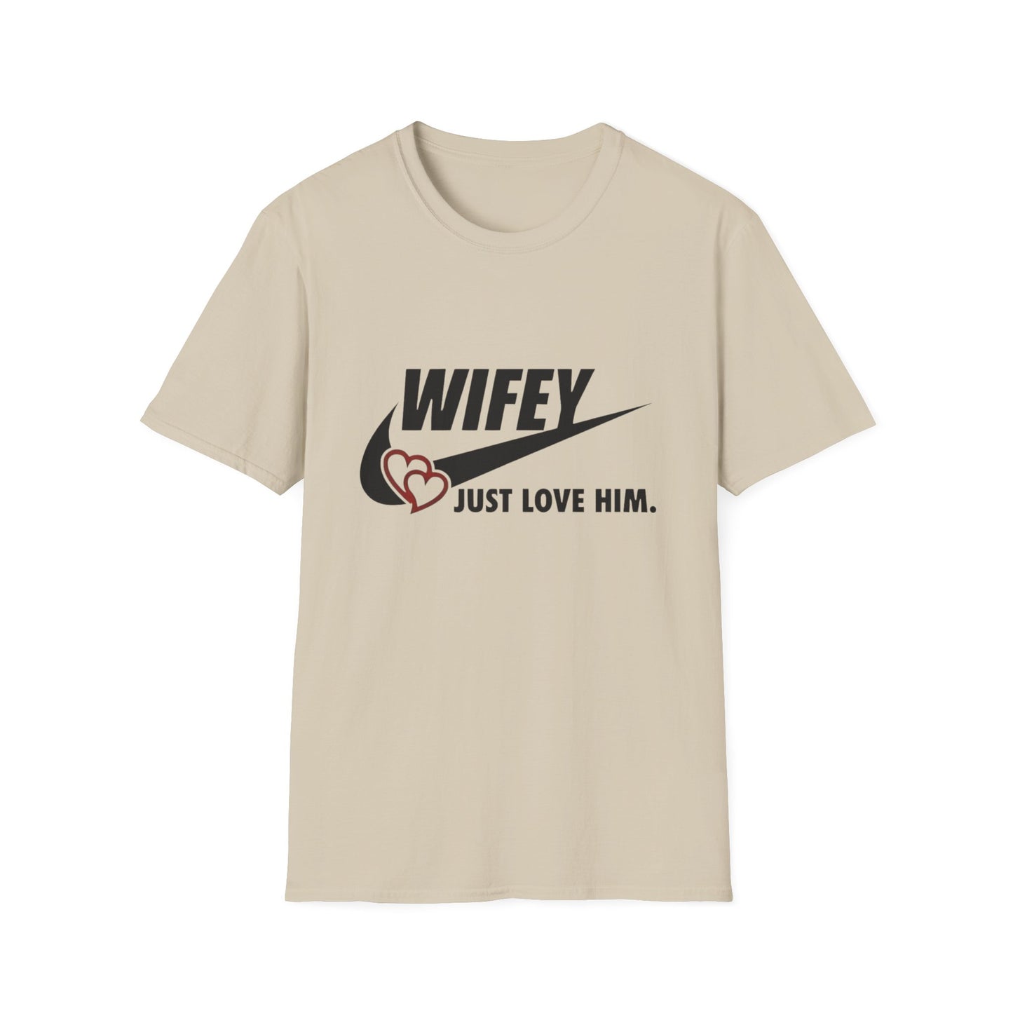 Wifey Love Graphic T-Shirt Sand Printify T-Shirt Rhythm & Drip Apparel