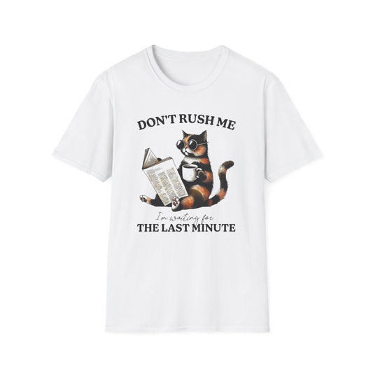Waiting For The Last Minuet T-Shirt White Printify T-Shirt Rhythm & Drip Apparel
