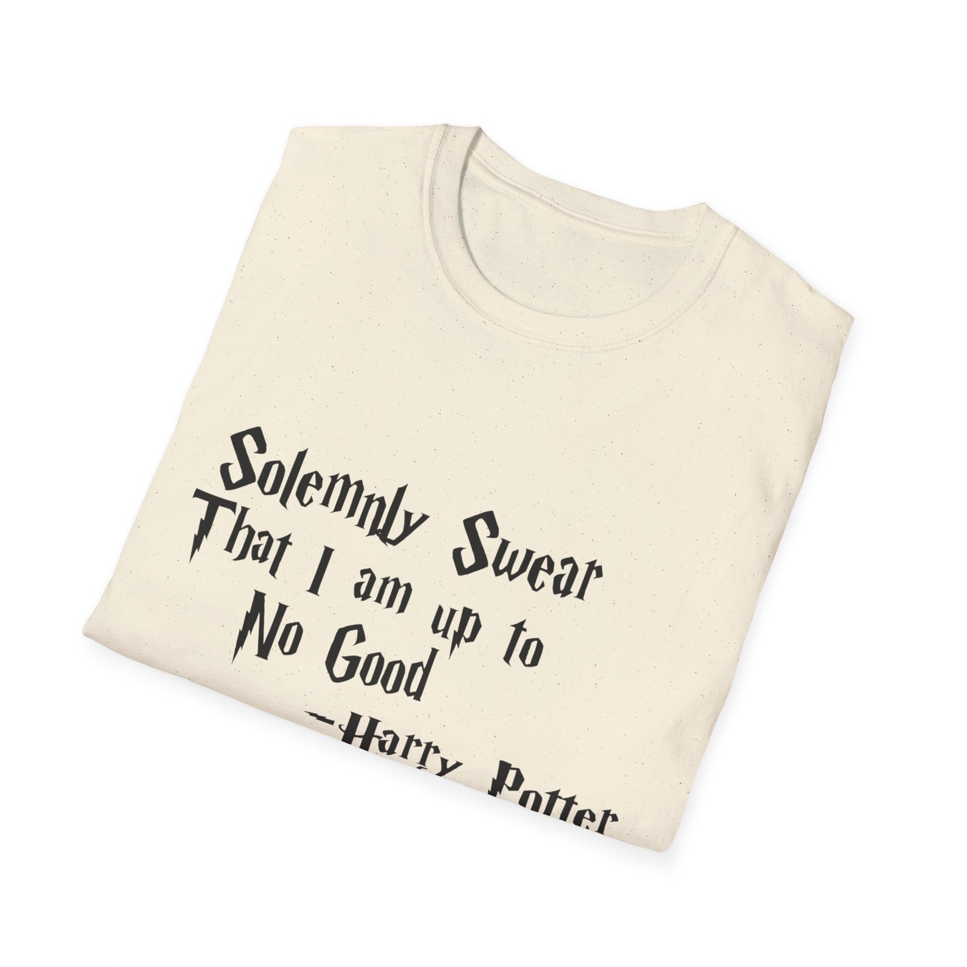 Harry Potter Inspired Unisex Softstyle T-Shirt - 'Solemnly Swear That I Am Up to No Good' - Rhythm & Drip