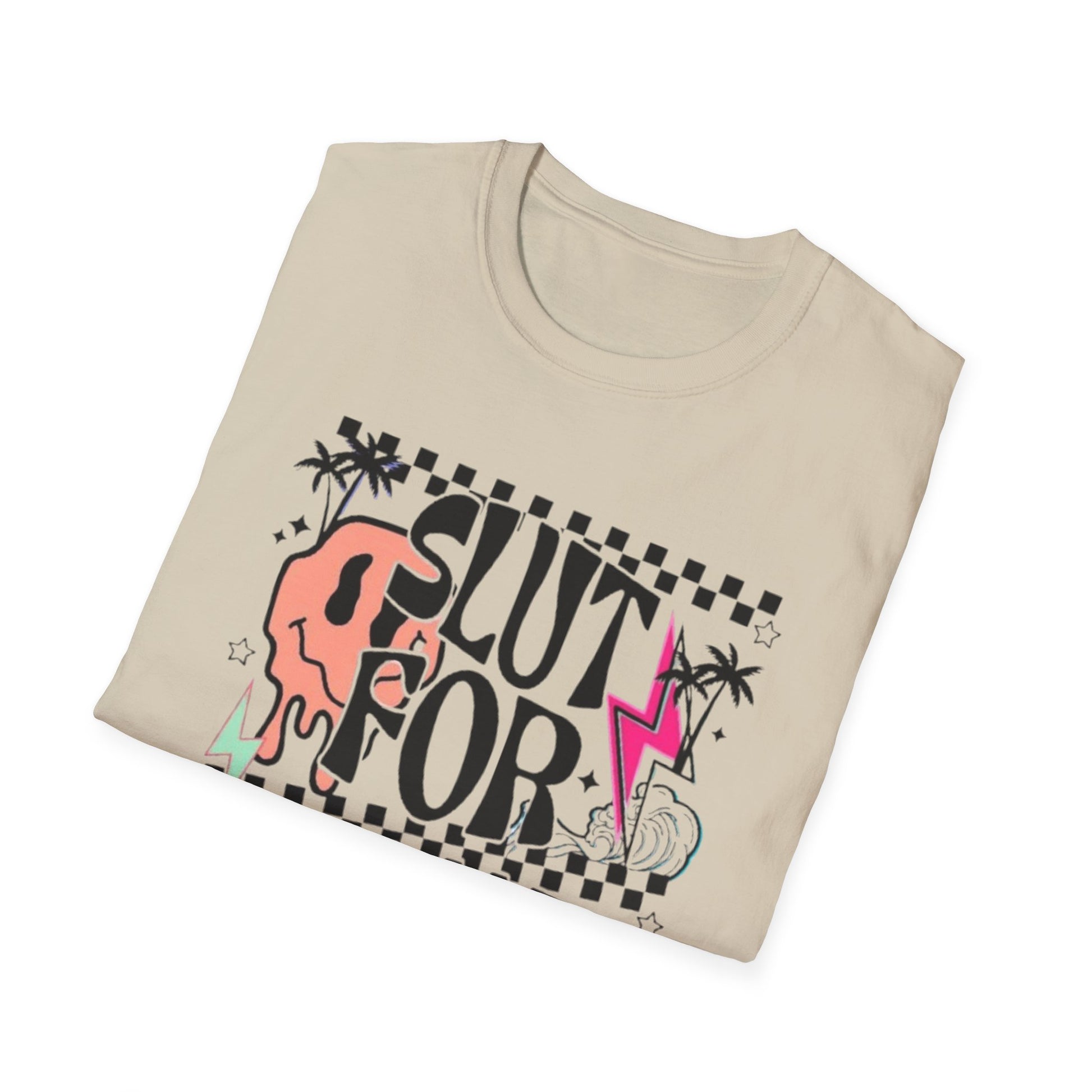 Summer- Slut For Summer T-Shirt Printify T-Shirt Rhythm & Drip Apparel