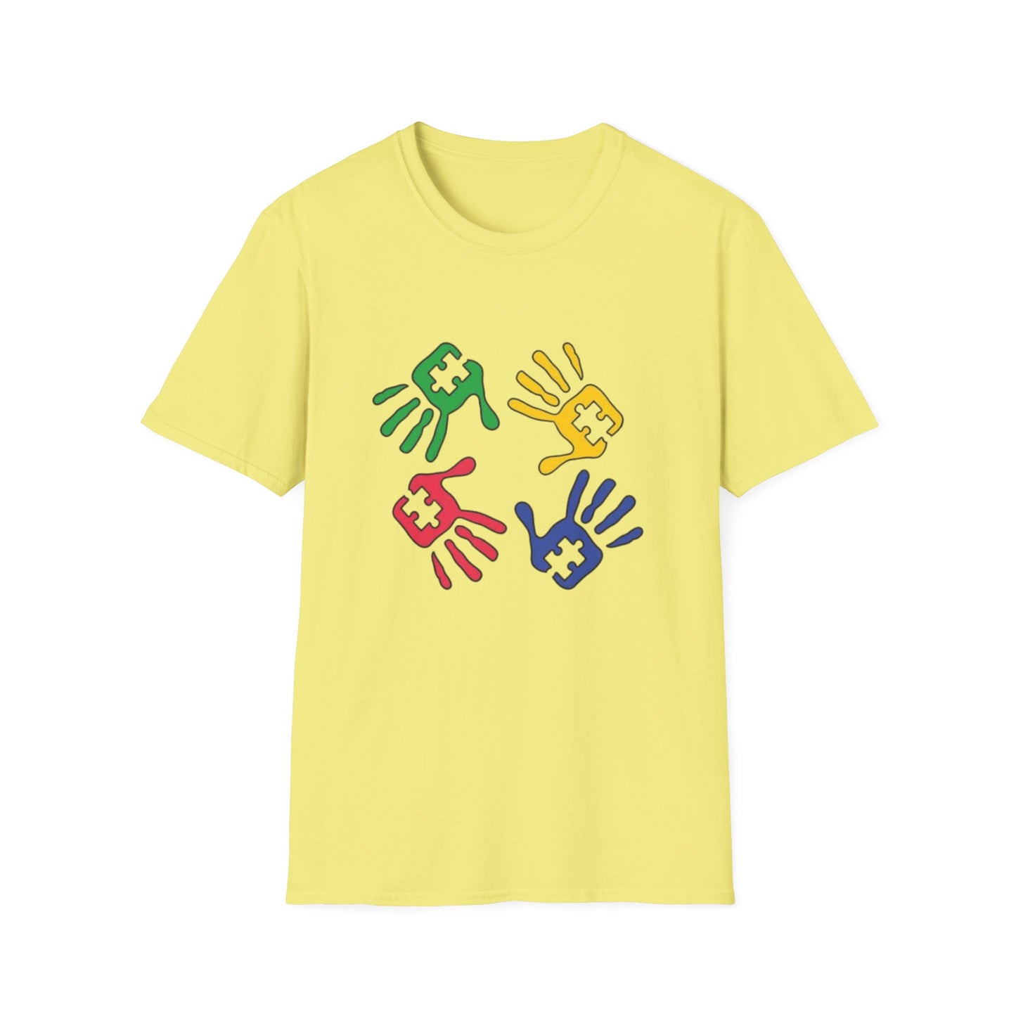 Autism Awareness T-Shirt Cornsilk Printify T-Shirt Rhythm & Drip Apparel