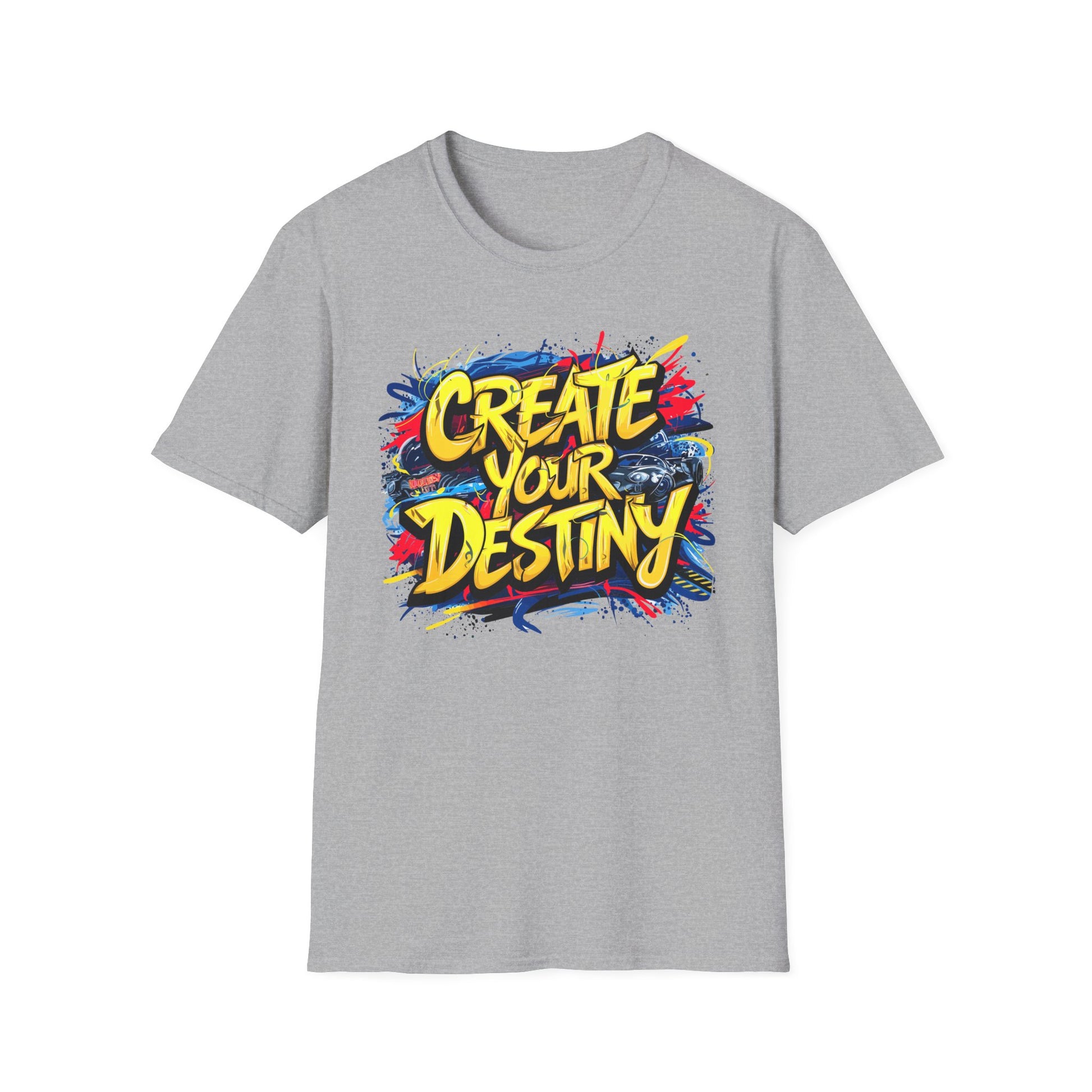 Create Your Destiny T-Shirt Sport Grey Printify T-Shirt Rhythm & Drip Apparel