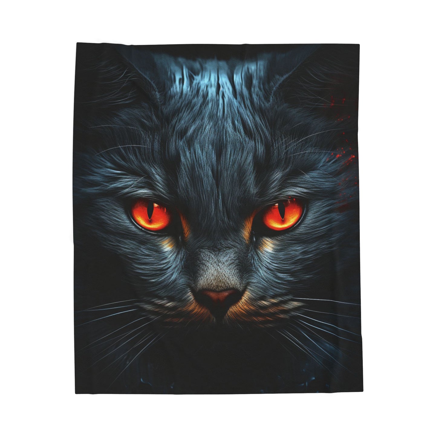 Cat- Fierce Feline Velveteen Plush Blanket, Cozy Cat Lover Throw, Cat-Themed Home Decor, Unique Gift for Pet Owners, Soft Warm Blanket 50" × 60" Rhythm & Drip All Over Prints Rhythm & Drip Apparel