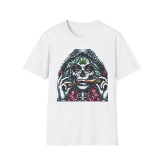 Bohemian Skull Graphic Tee White Printify T-Shirt Rhythm & Drip Apparel