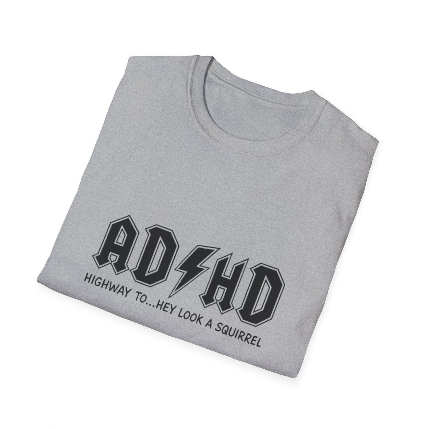 ADHD Highway Look Squirrel T-Shirt Printify T-Shirt Rhythm & Drip Apparel