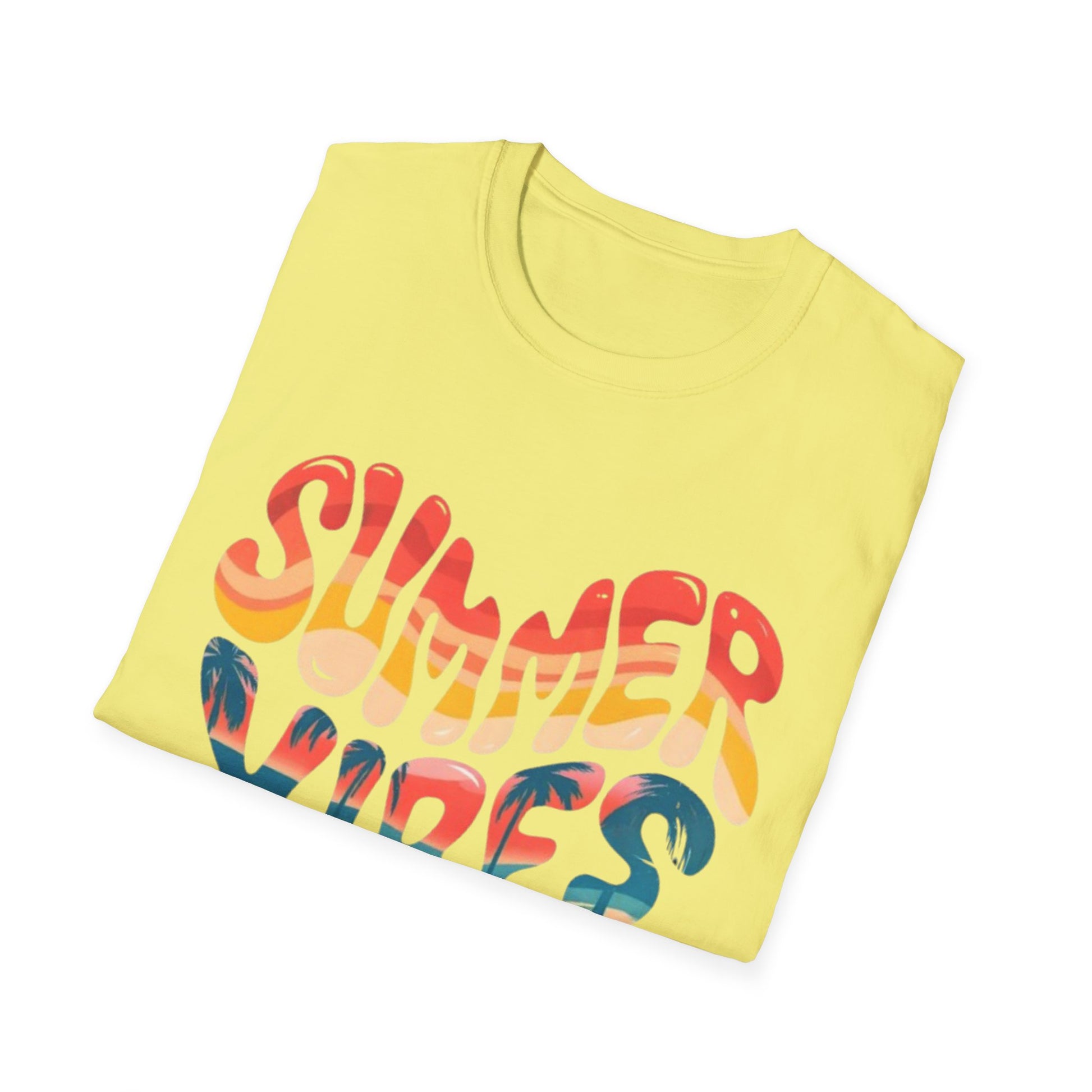 Summer- Summer Vibes T-Shirt Printify T-Shirt Rhythm & Drip Apparel