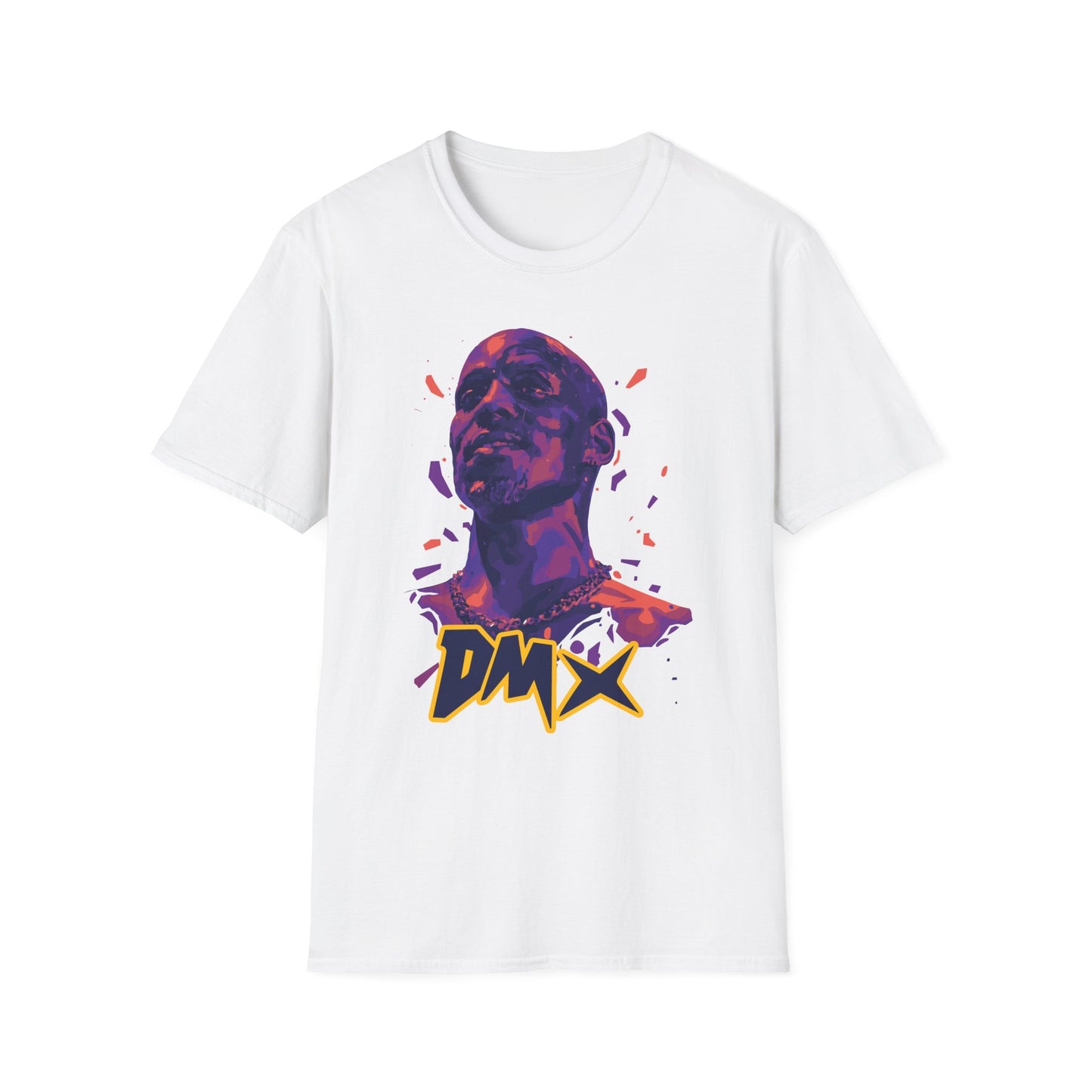 DMX Tribute T-Shirt White Printify T-Shirt Rhythm & Drip Apparel