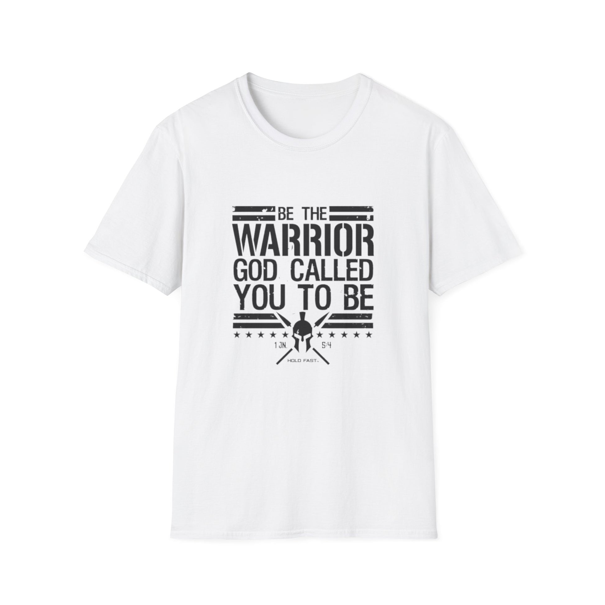 Warrior Faith Unisex Softstyle T-Shirt Printify T-Shirt Rhythm & Drip Apparel