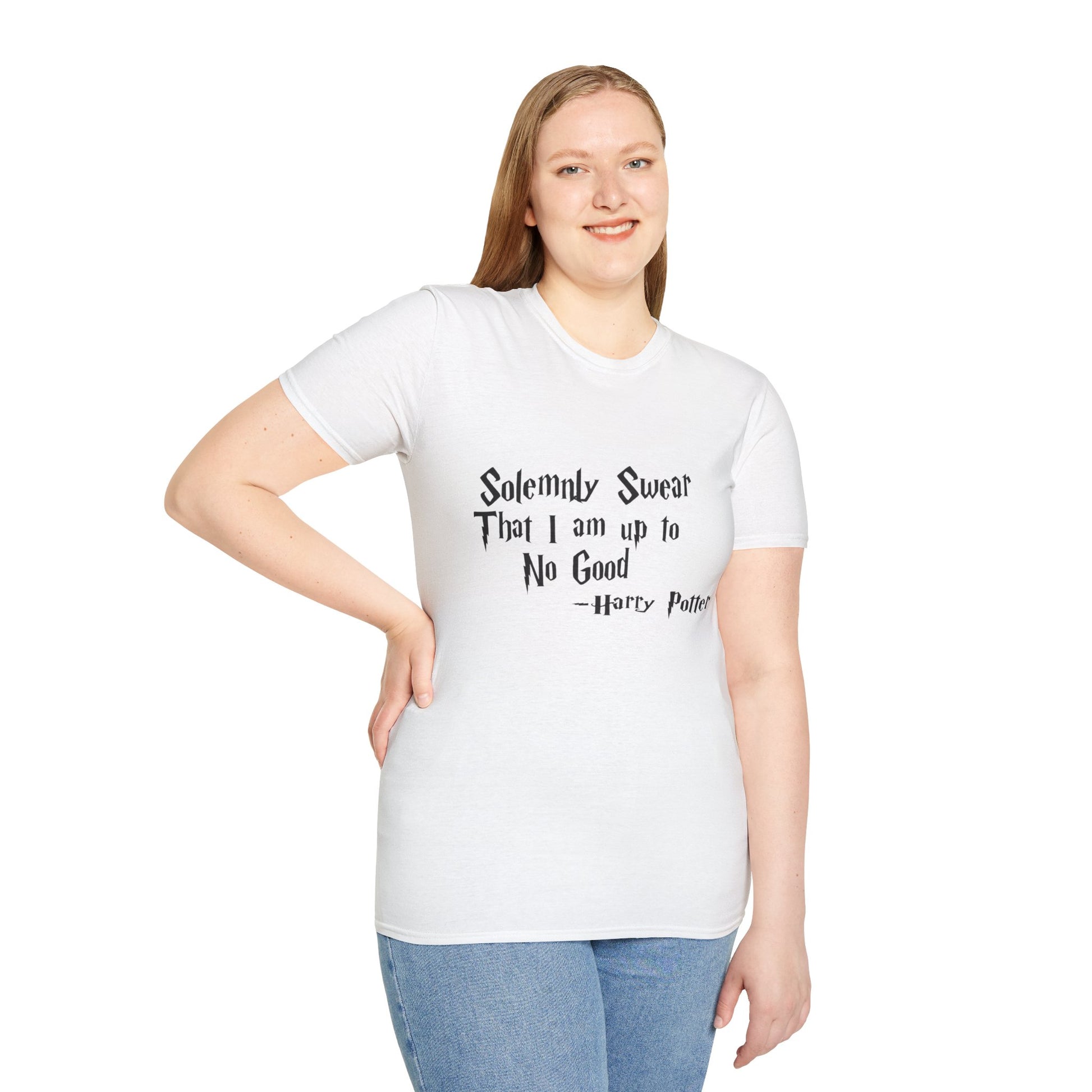 Harry Potter Inspired Unisex Softstyle T-Shirt - 'Solemnly Swear That I Am Up to No Good' - Rhythm & Drip