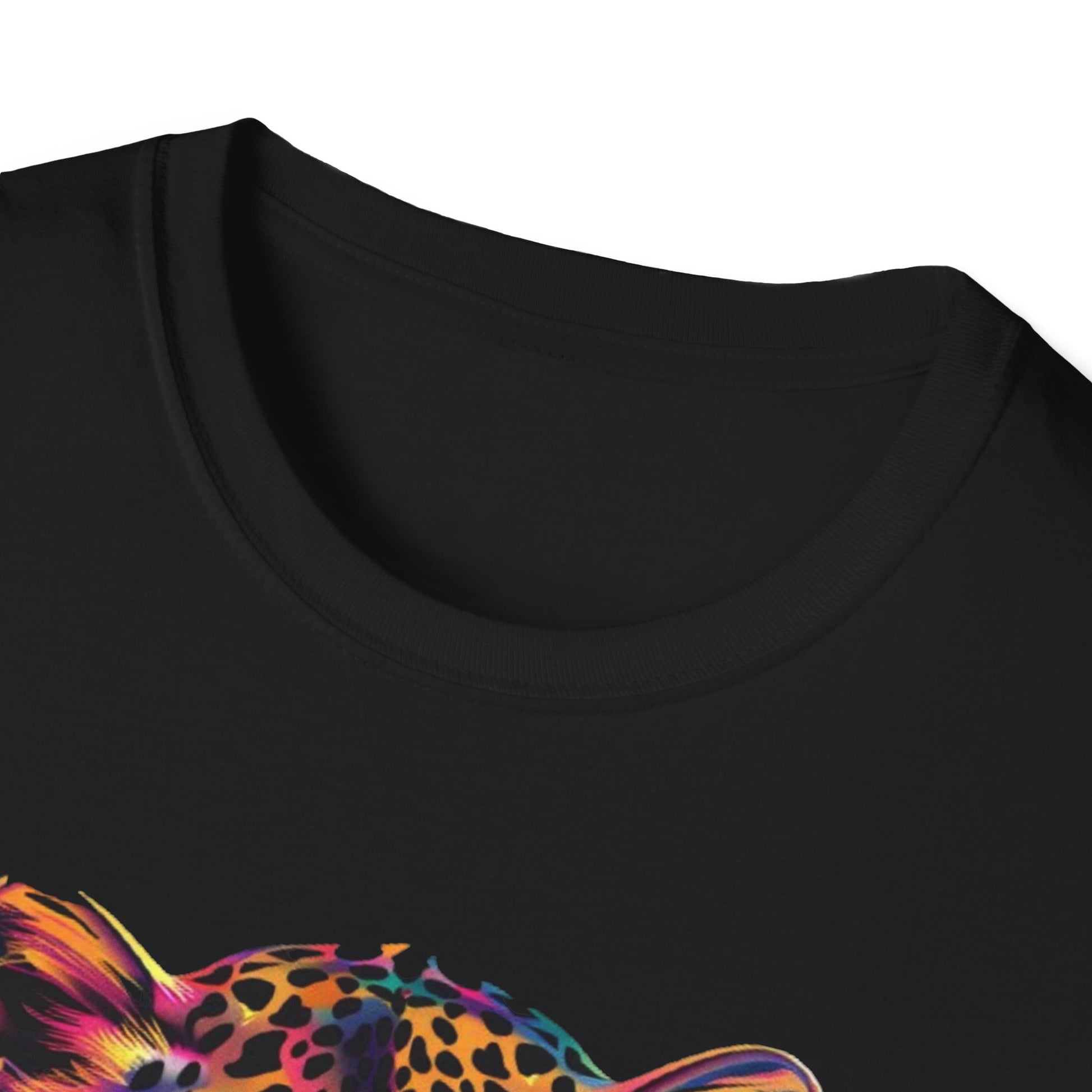 Colorful Leopard Graphic T-Shirt Printify T-Shirt Rhythm & Drip Apparel