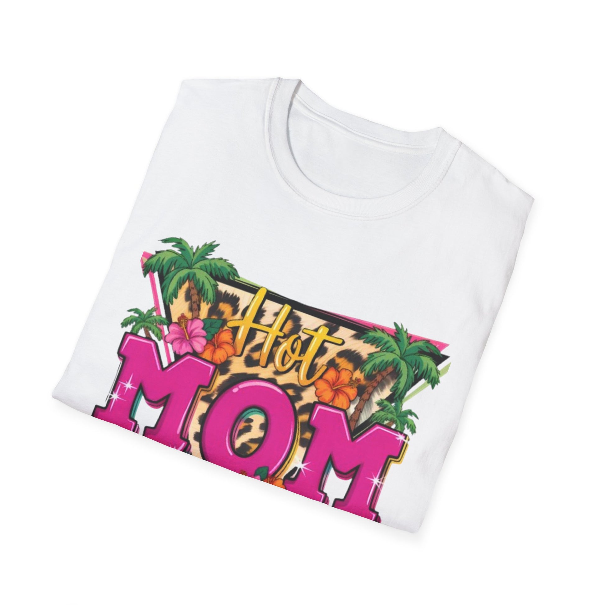 Summer- Hot Mom Summer T-Shirt Printify T-Shirt Rhythm & Drip Apparel