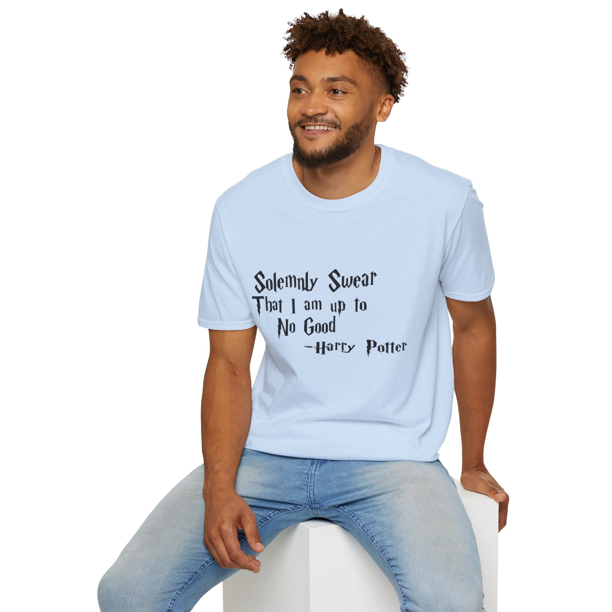 Harry Potter Inspired Unisex Softstyle T-Shirt - 'Solemnly Swear That I Am Up to No Good' - Rhythm & Drip