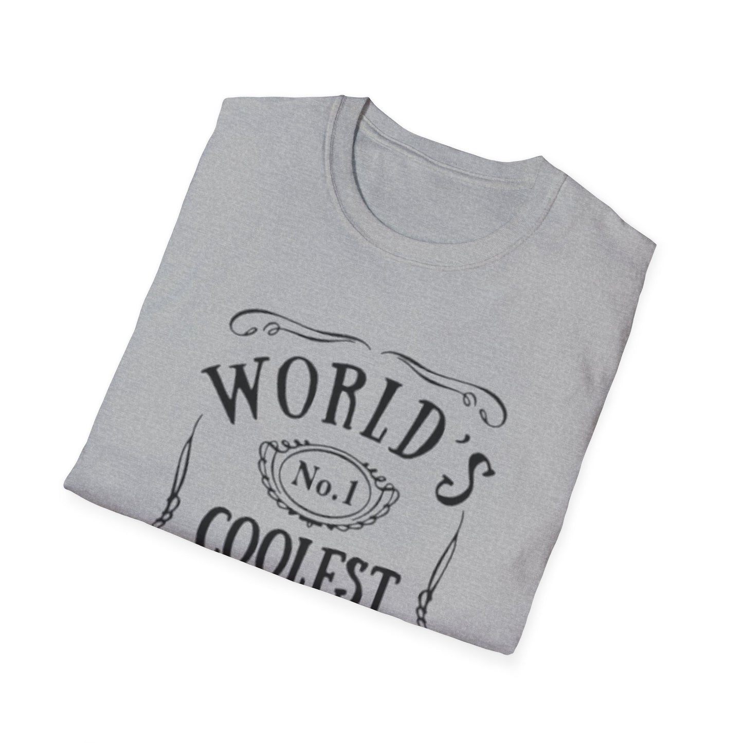 World's Coolest Dad T-Shirt Printify T-Shirt Rhythm & Drip Apparel