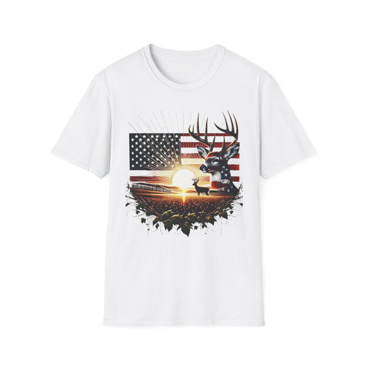 Patriotic Nature Scene Unisex T-Shirt