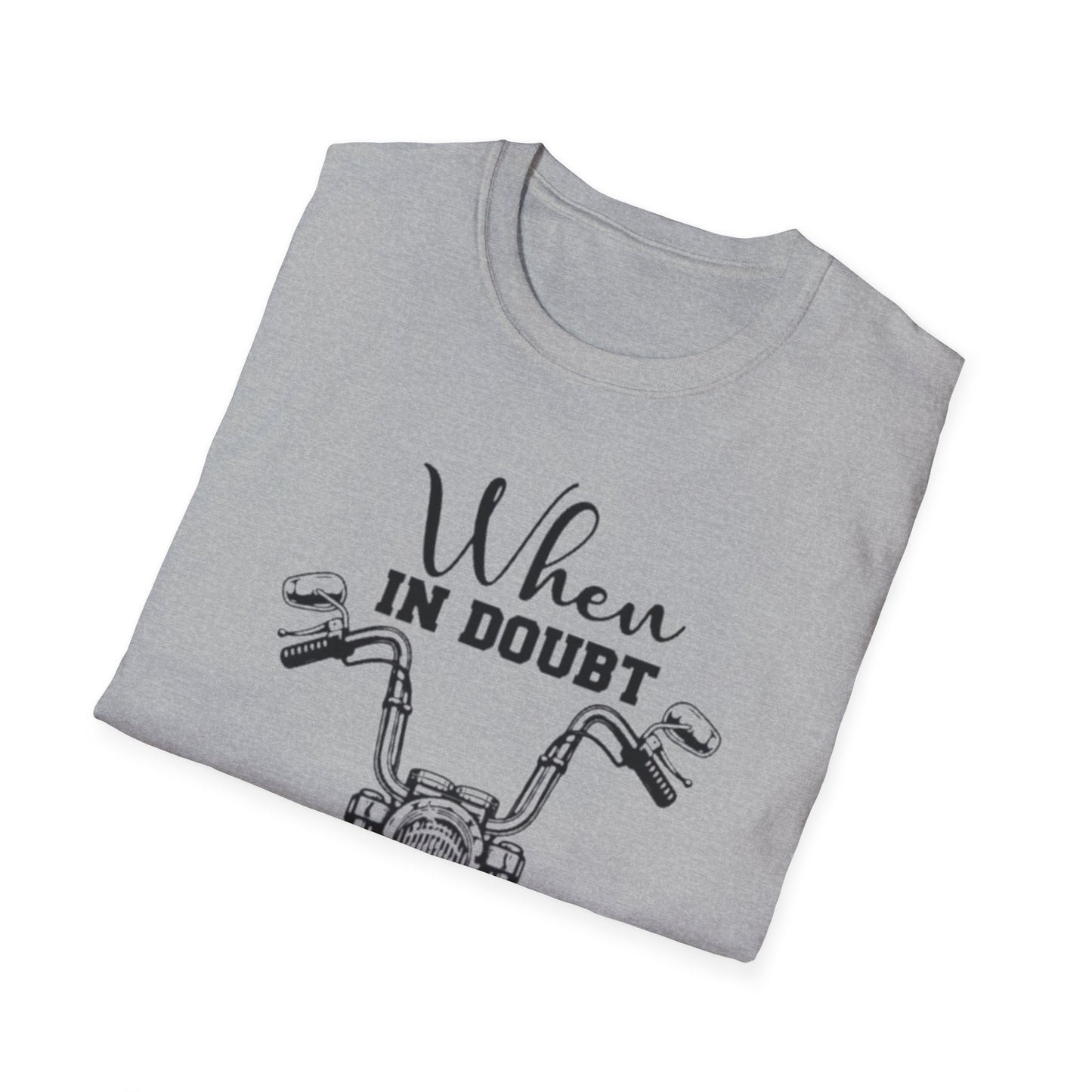 When In Doubt Throttle It Out Tee Printify T-Shirt Rhythm & Drip Apparel