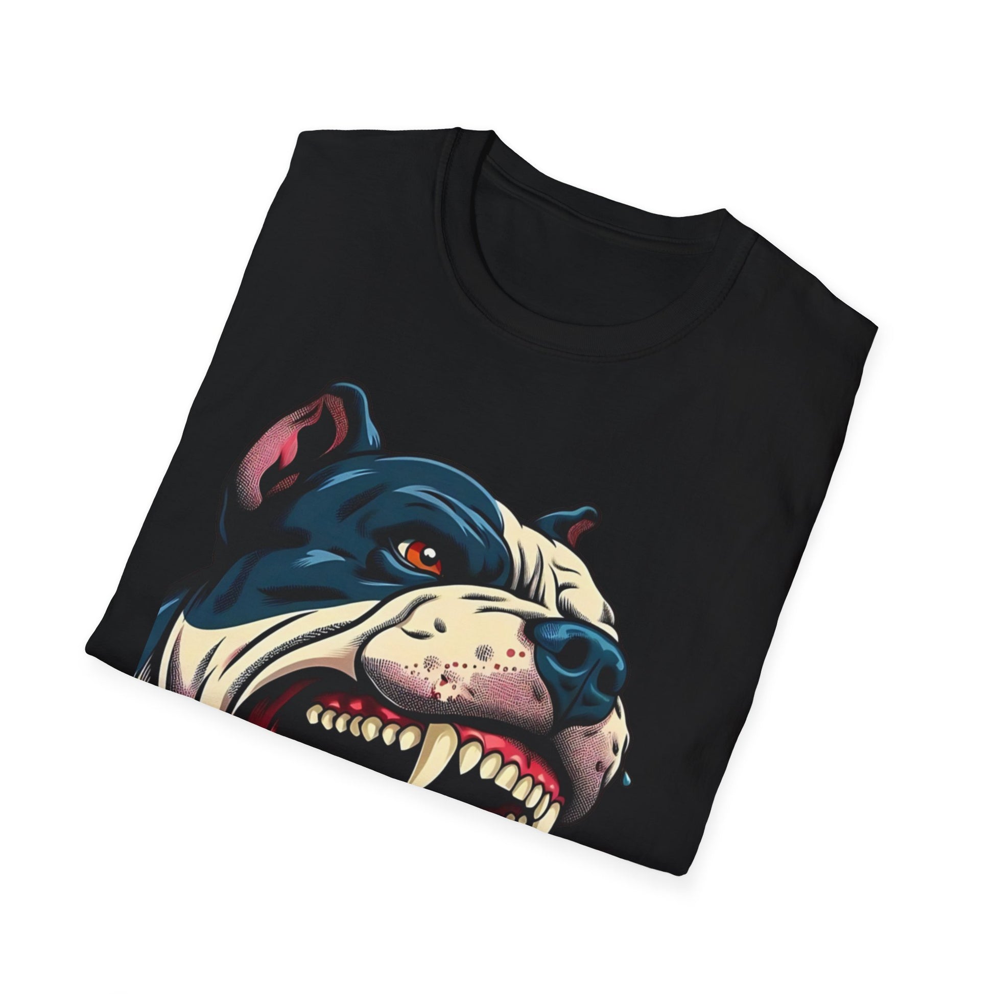 Fierce Pitbull Graphic Tee Printify T-Shirt Rhythm & Drip Apparel