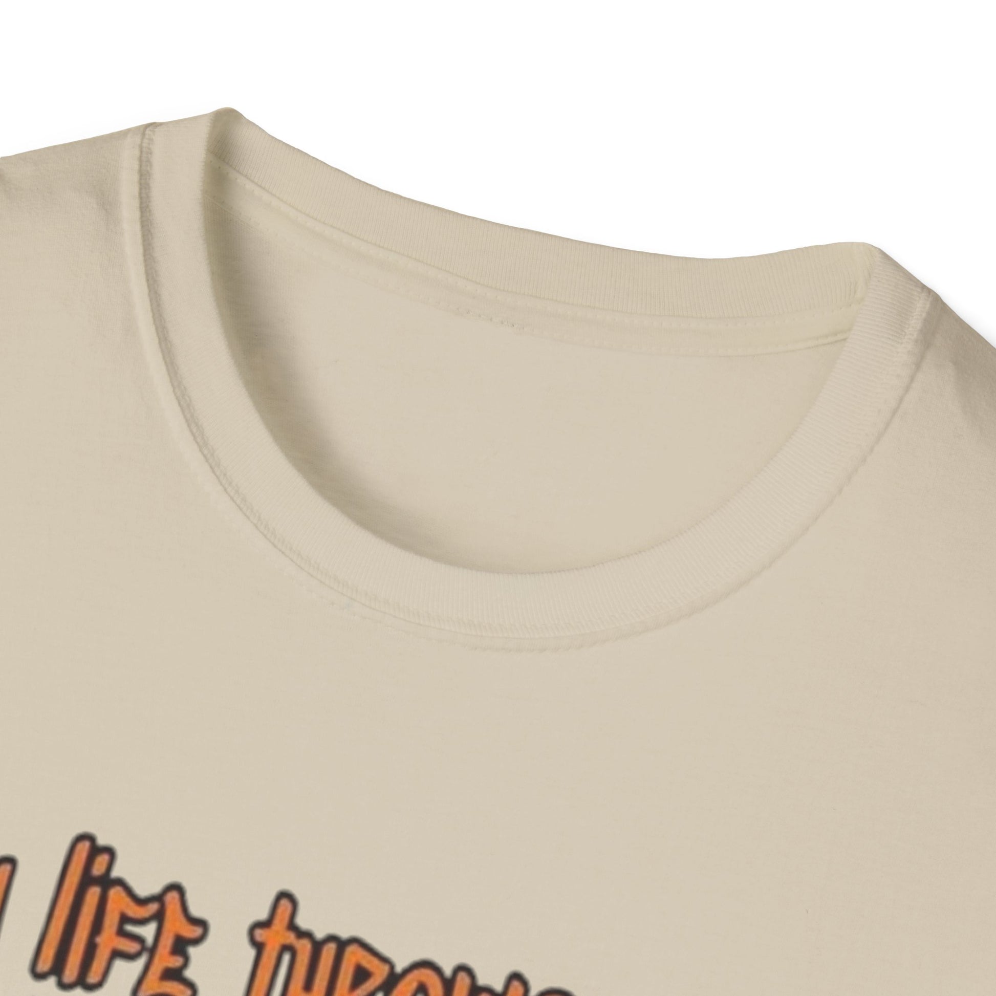 When Life Gives You A Curve Lean Into It Printify T-Shirt Rhythm & Drip Apparel