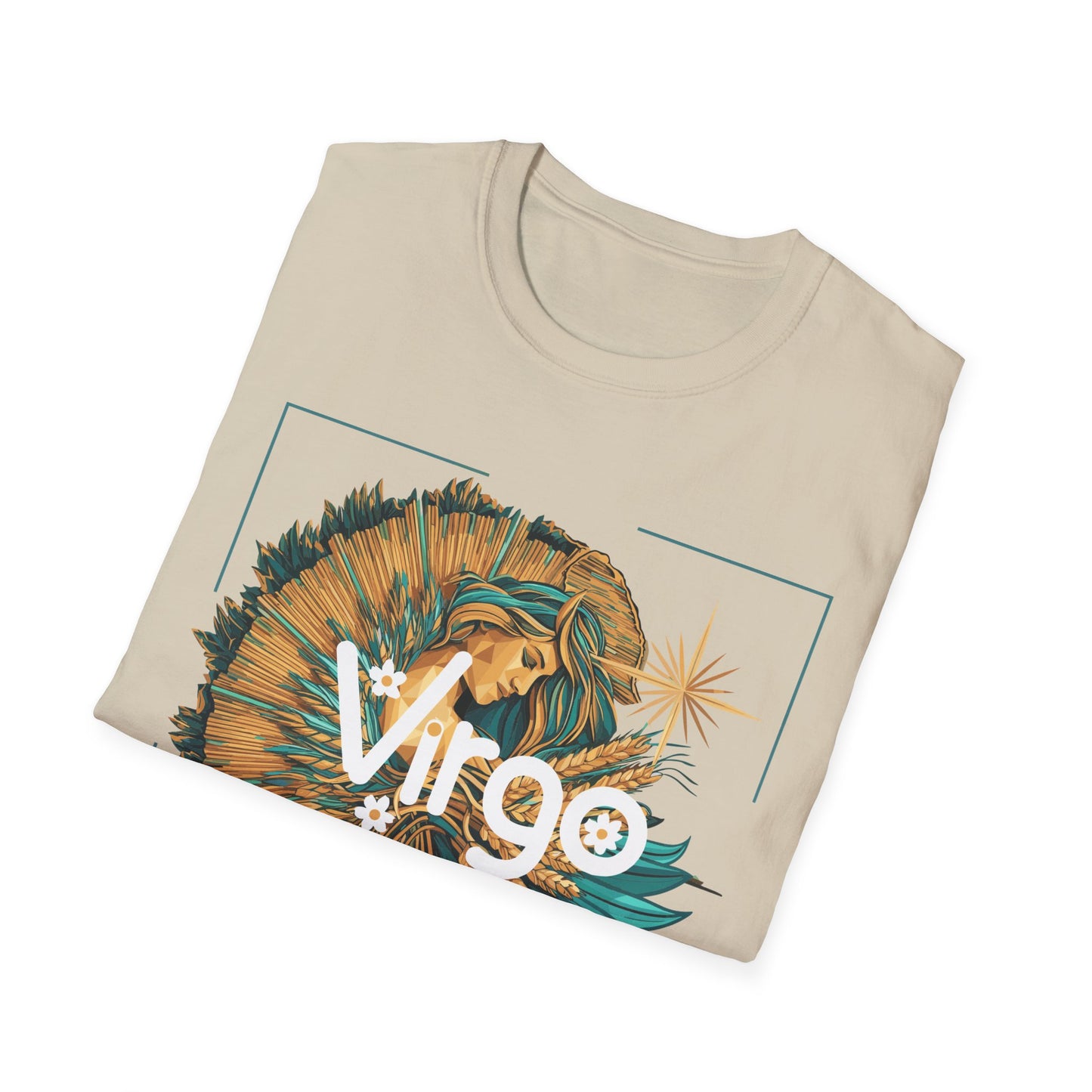 Virgo Zodiac T-Shirt Printify T-Shirt Rhythm & Drip Apparel