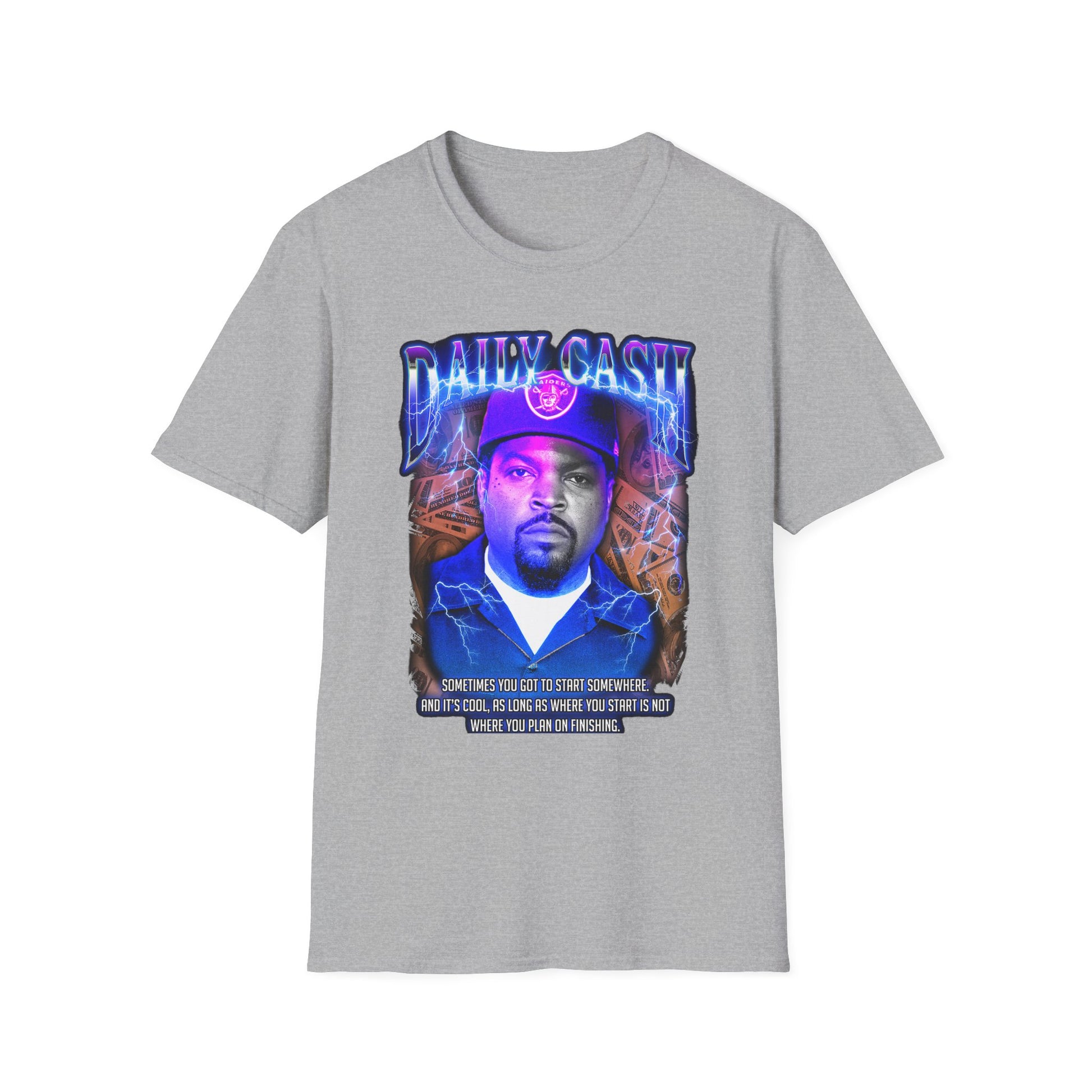 Ice Cube T-Shirt Sport Grey Printify T-Shirt Rhythm & Drip Apparel