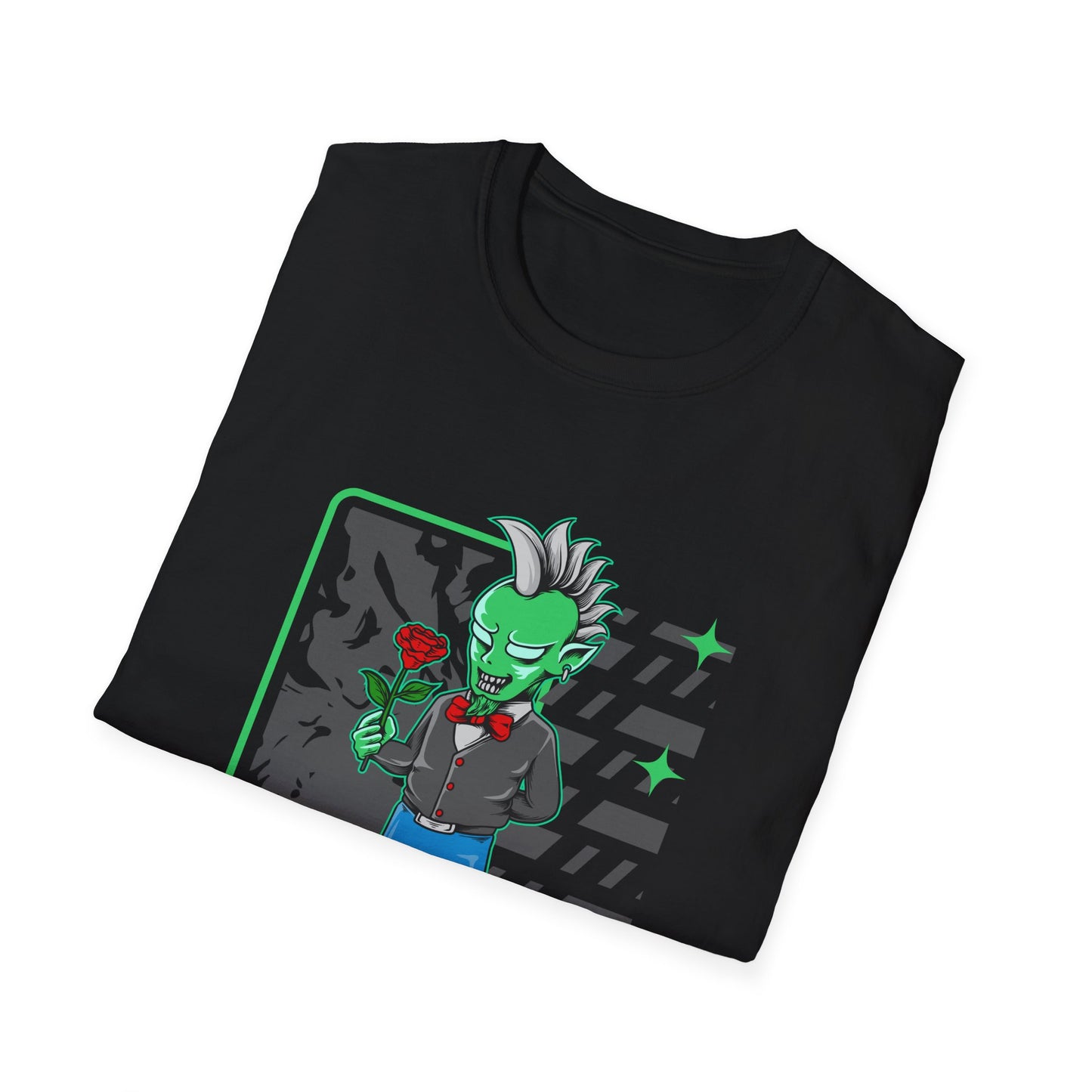Anime Inspired Rocker Zombie Tee Printify T-Shirt Rhythm & Drip Apparel