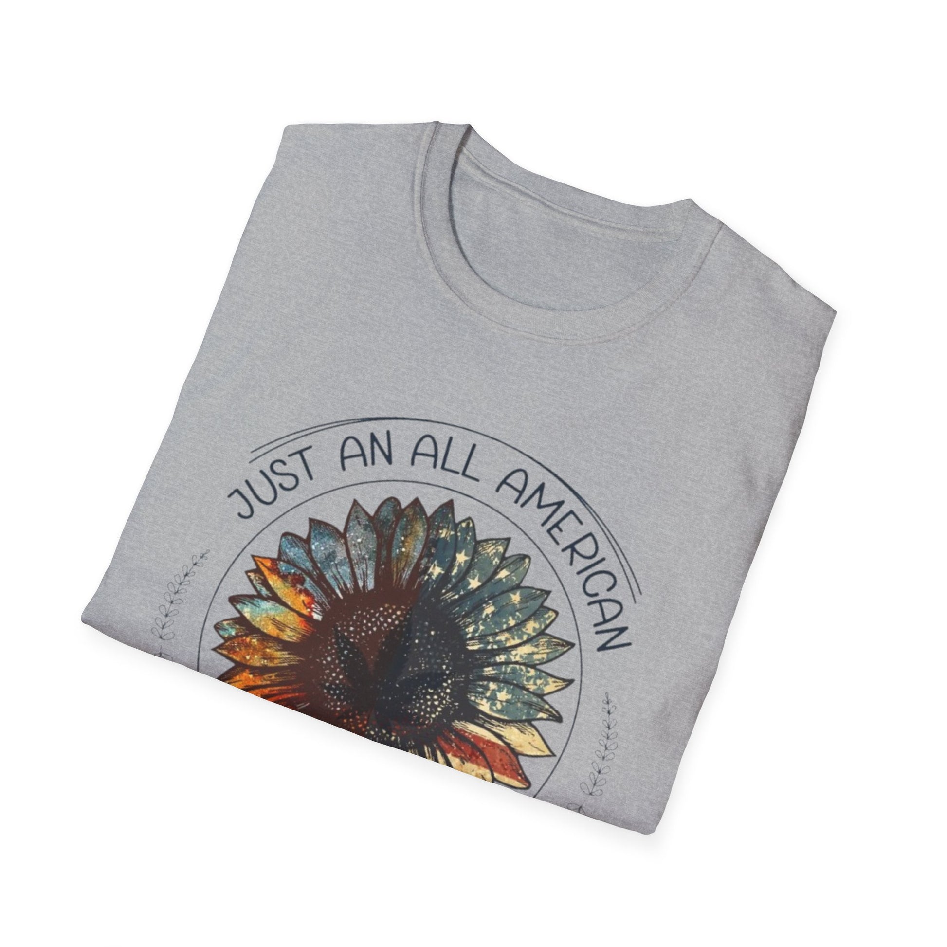 All American Stoner Girl T-Shirt Printify T-Shirt Rhythm & Drip Apparel