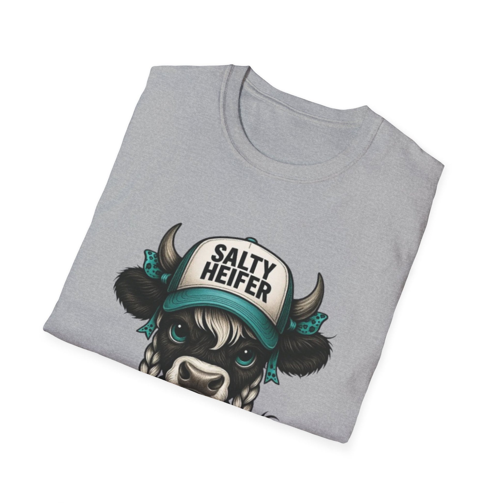Salty Heifer T-Shirt Printify T-Shirt Rhythm & Drip Apparel