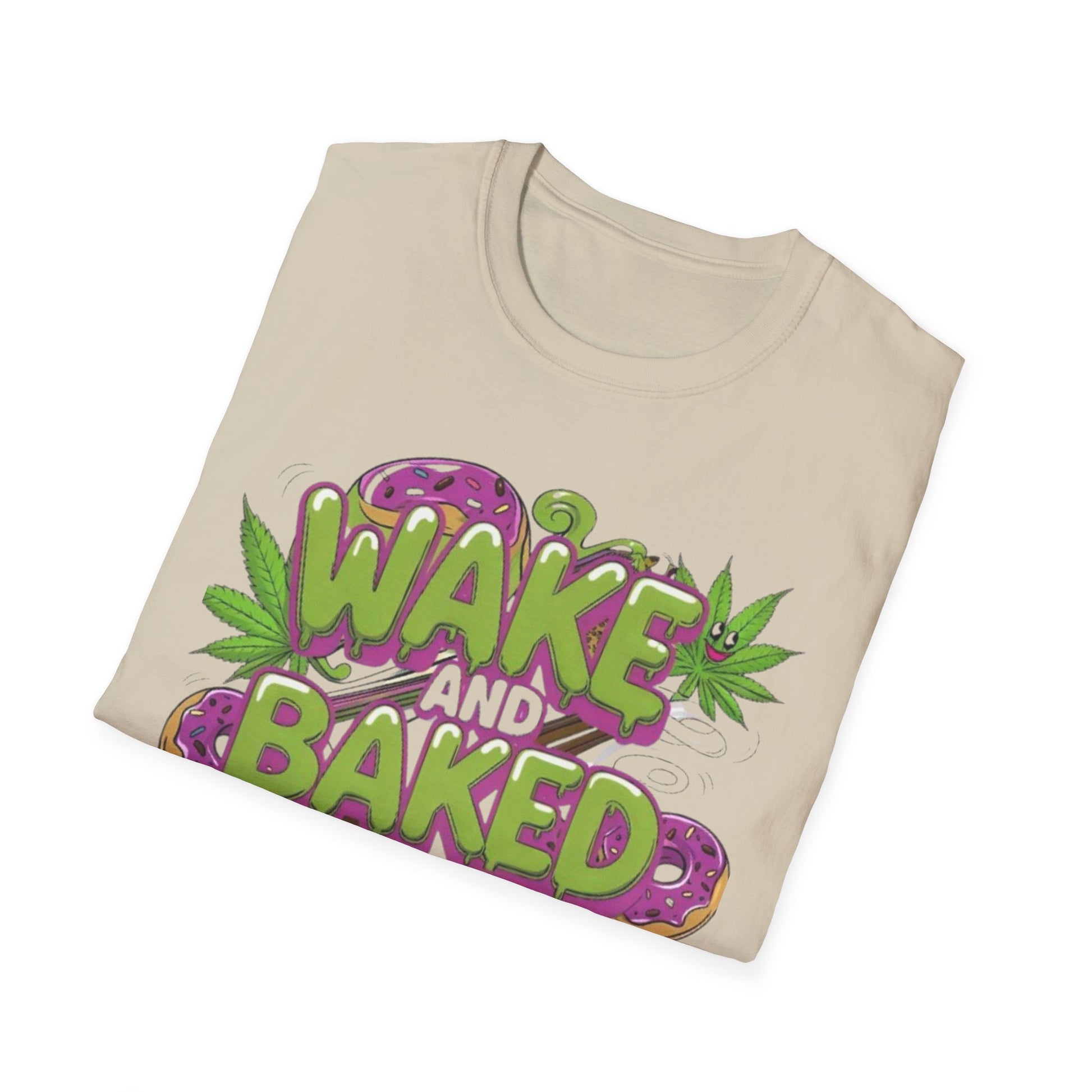 Wake and Baked Unisex T-Shirt Printify T-Shirt Rhythm & Drip Apparel
