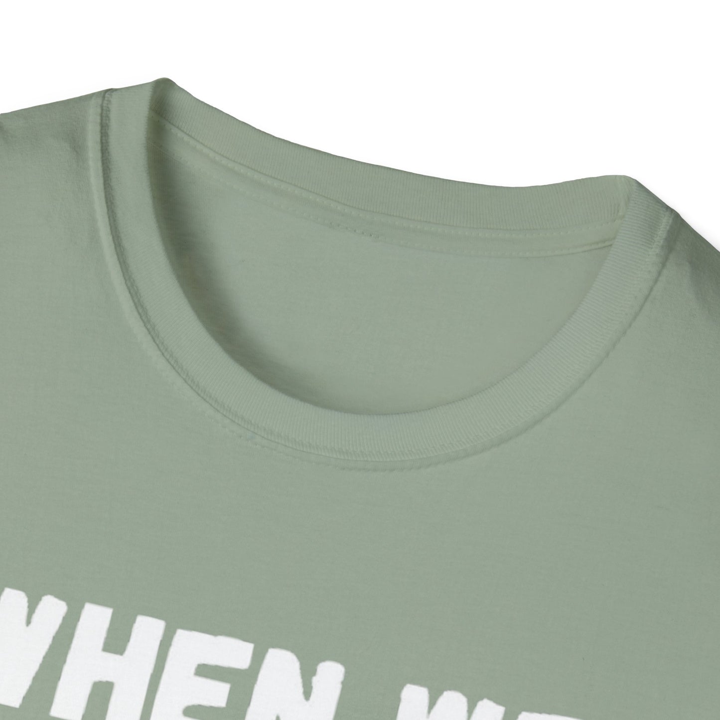 Addiction Recovery Message T-Shirt Printify T-Shirt Rhythm & Drip Apparel