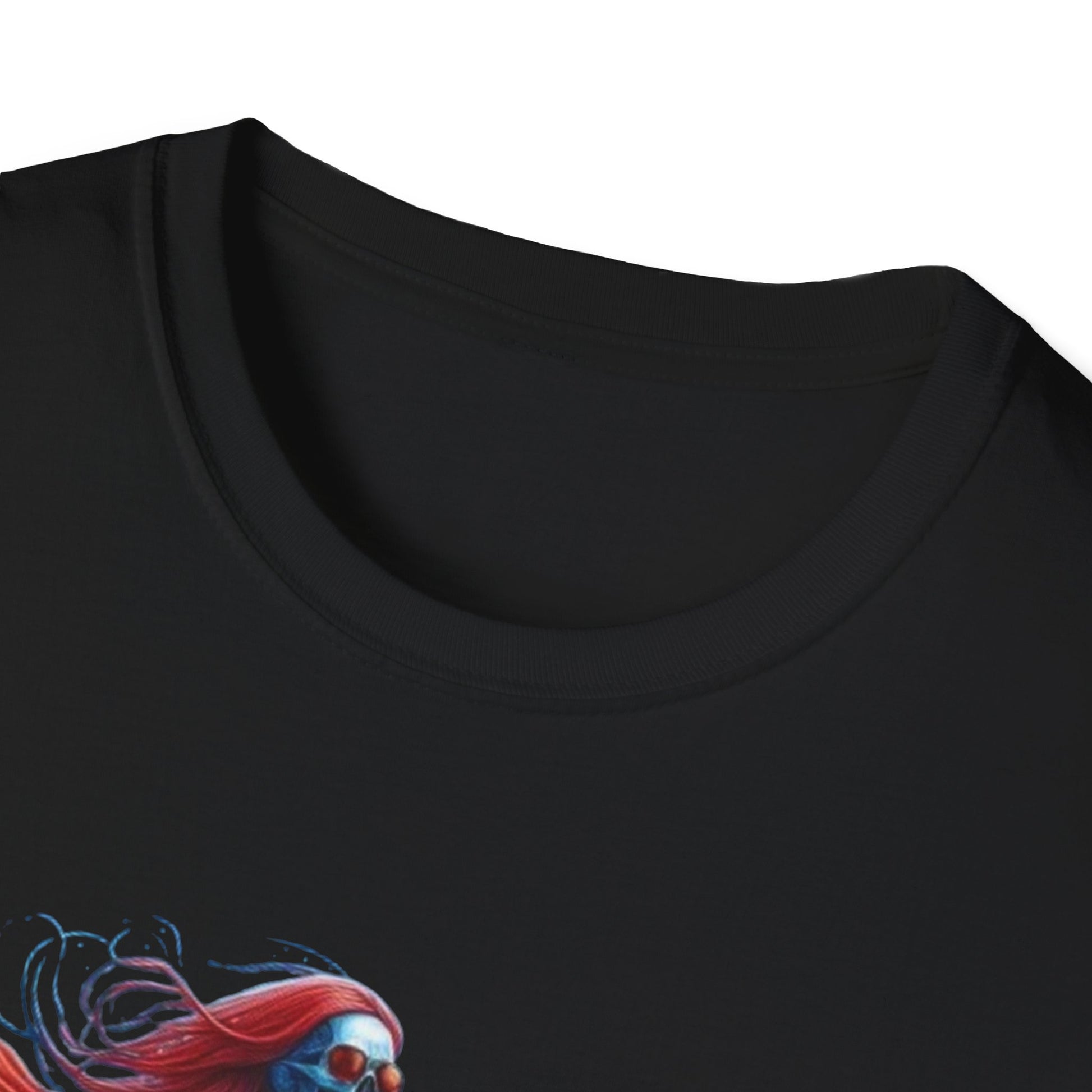 Woman Skeleton Biker T-Shirt Printify T-Shirt Rhythm & Drip Apparel