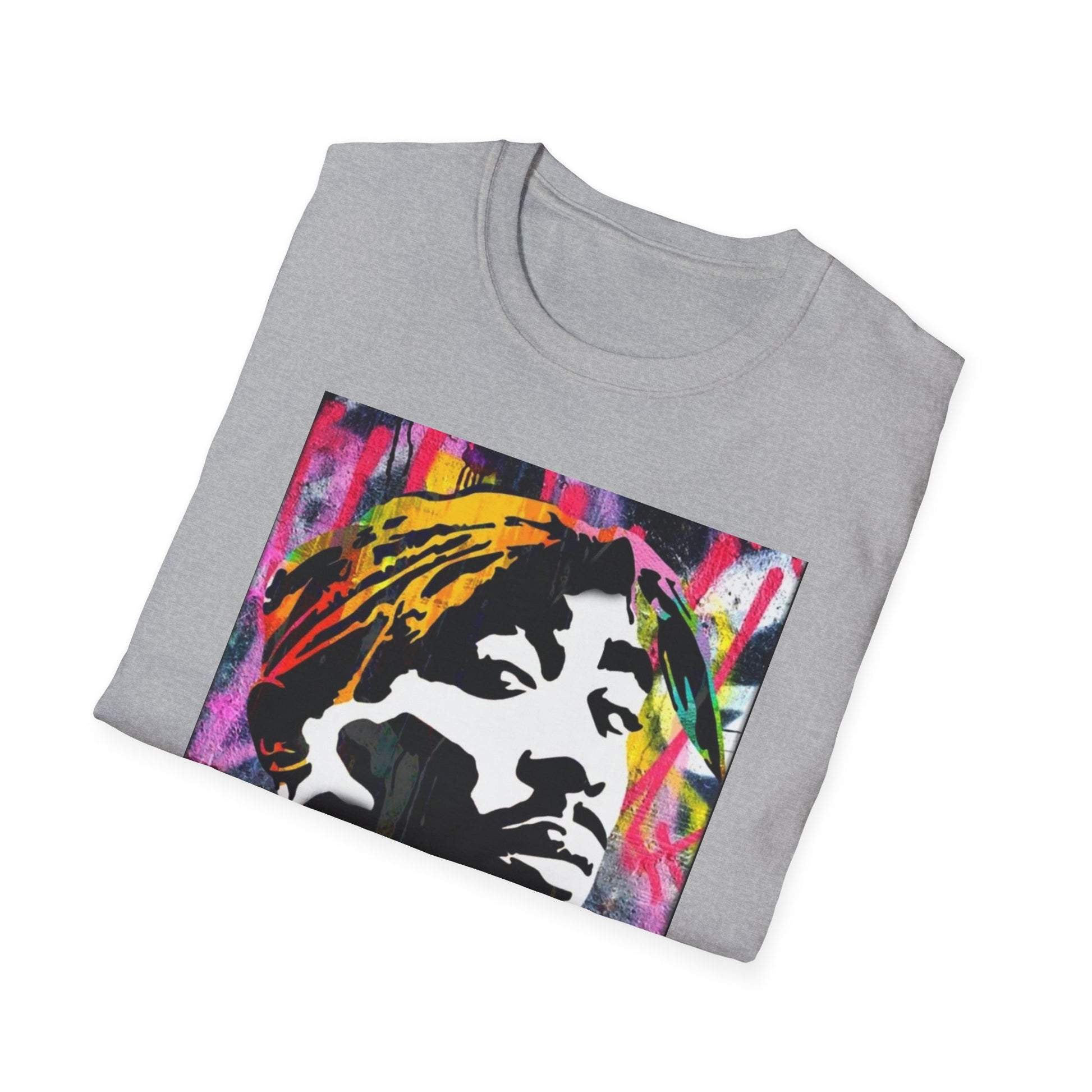 2 Pac Art Graphic T-Shirt Printify T-Shirt Rhythm & Drip Apparel