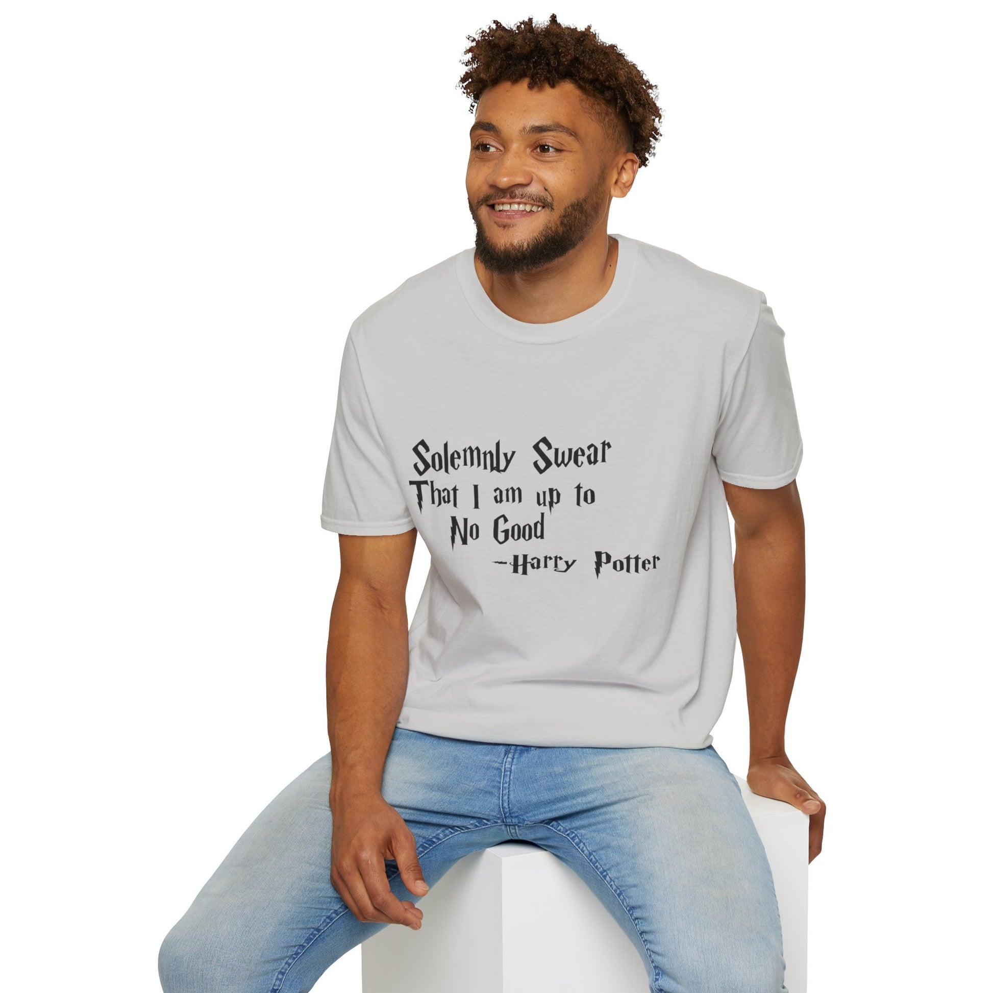 Harry Potter Inspired Unisex Softstyle T-Shirt - 'Solemnly Swear That I Am Up to No Good' - Rhythm & Drip