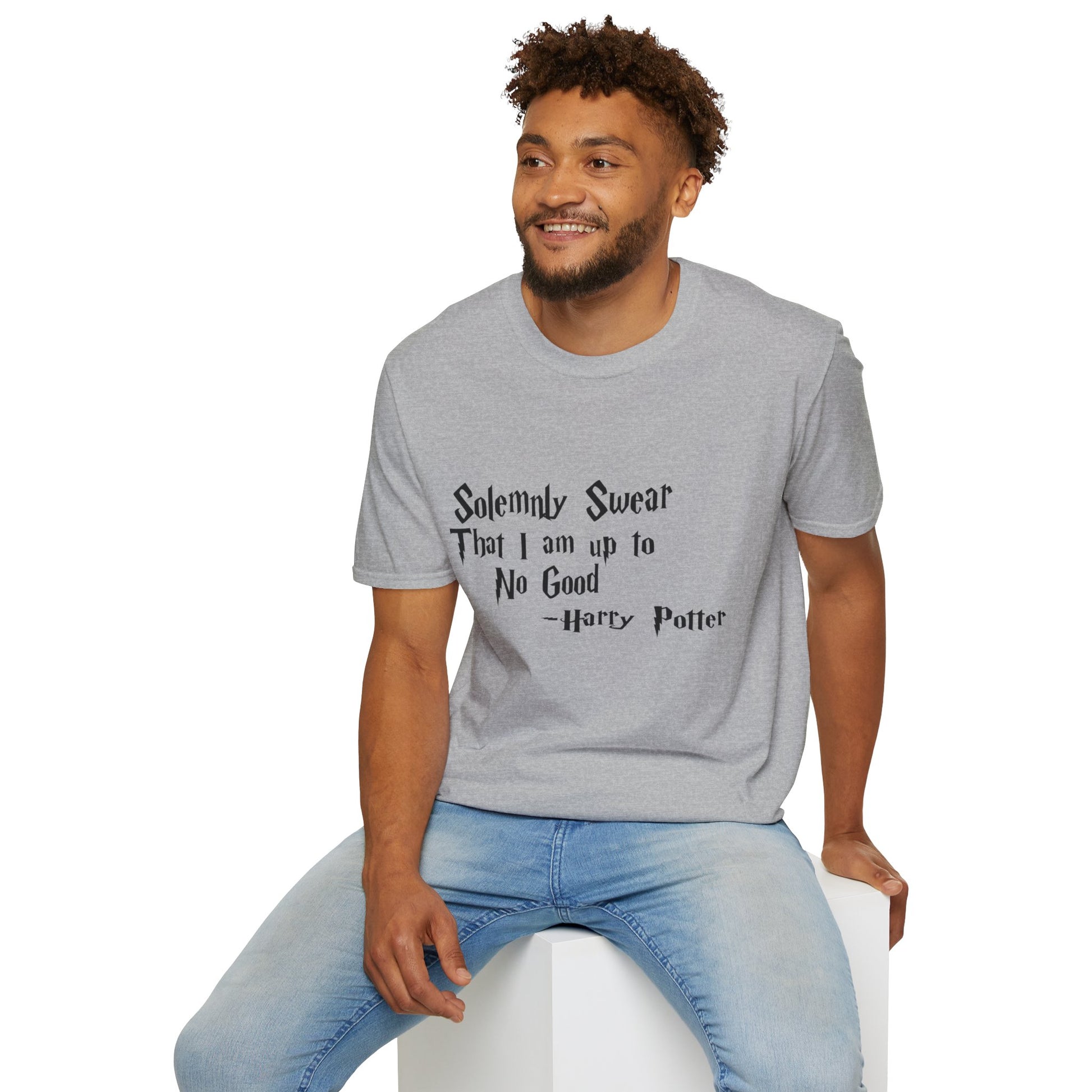 Harry Potter Inspired Unisex Softstyle T-Shirt - 'Solemnly Swear That I Am Up to No Good' - Rhythm & Drip