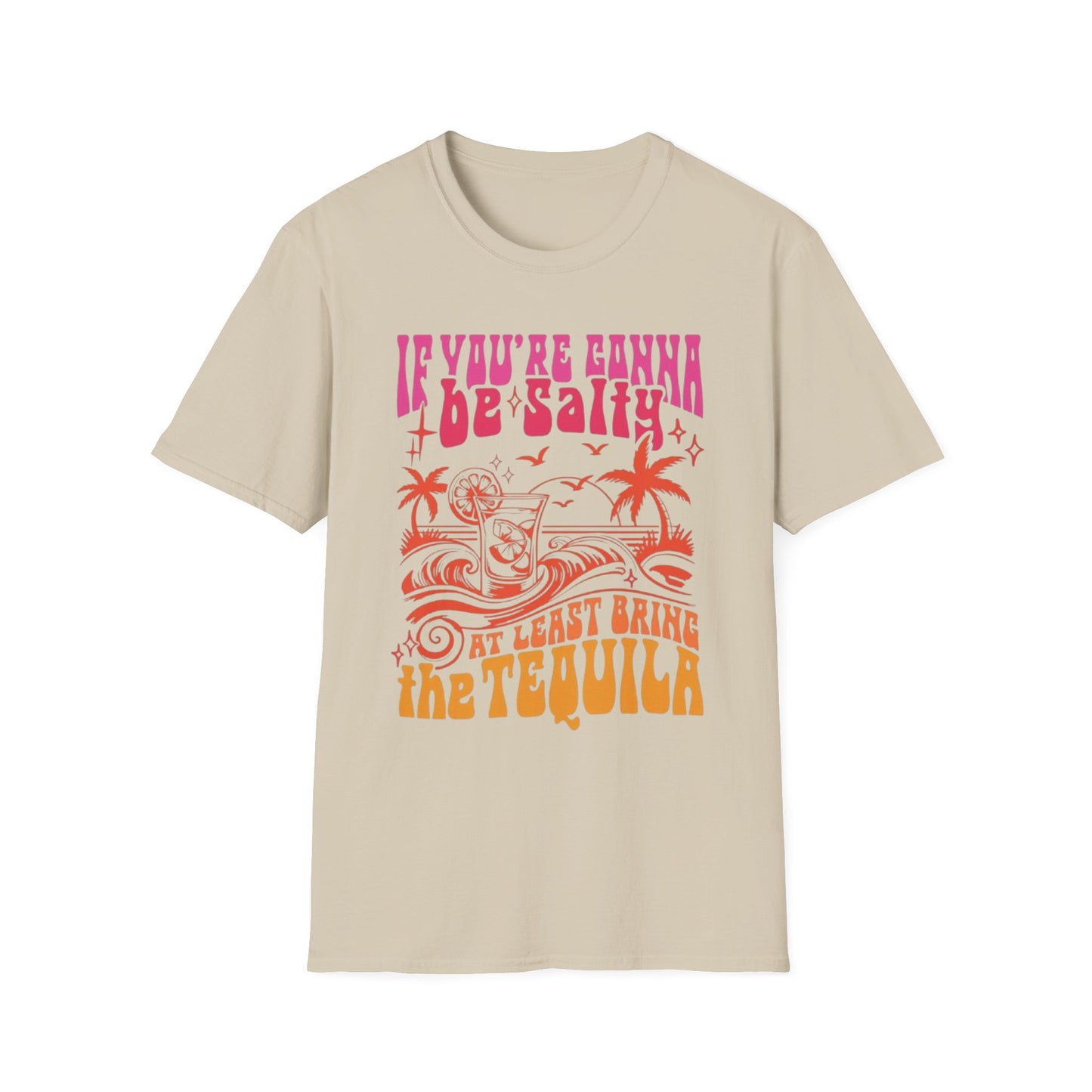 Summer- Salty Tequila Vibes T-Shirt Sand Printify T-Shirt Rhythm & Drip Apparel