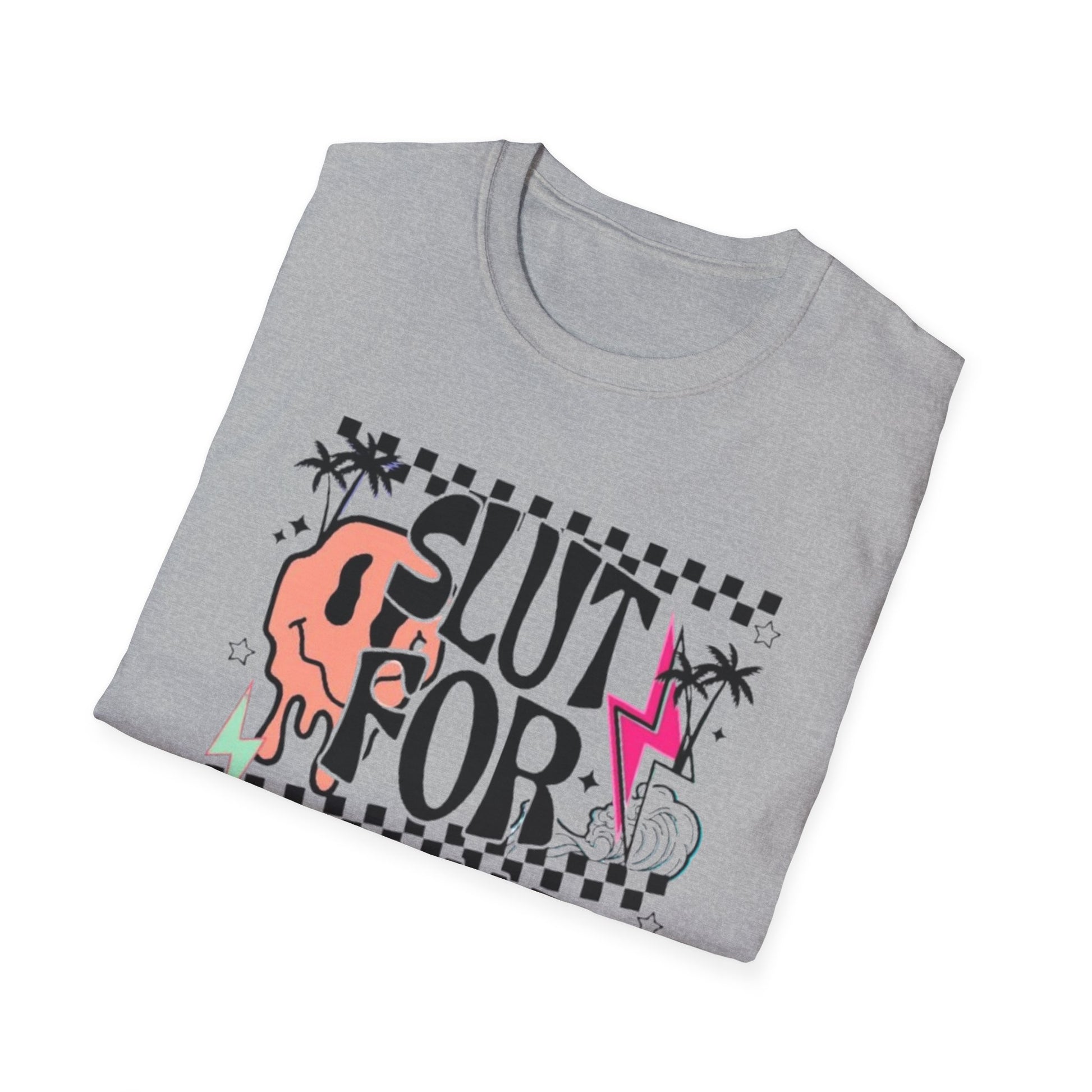 Summer- Slut For Summer T-Shirt Printify T-Shirt Rhythm & Drip Apparel