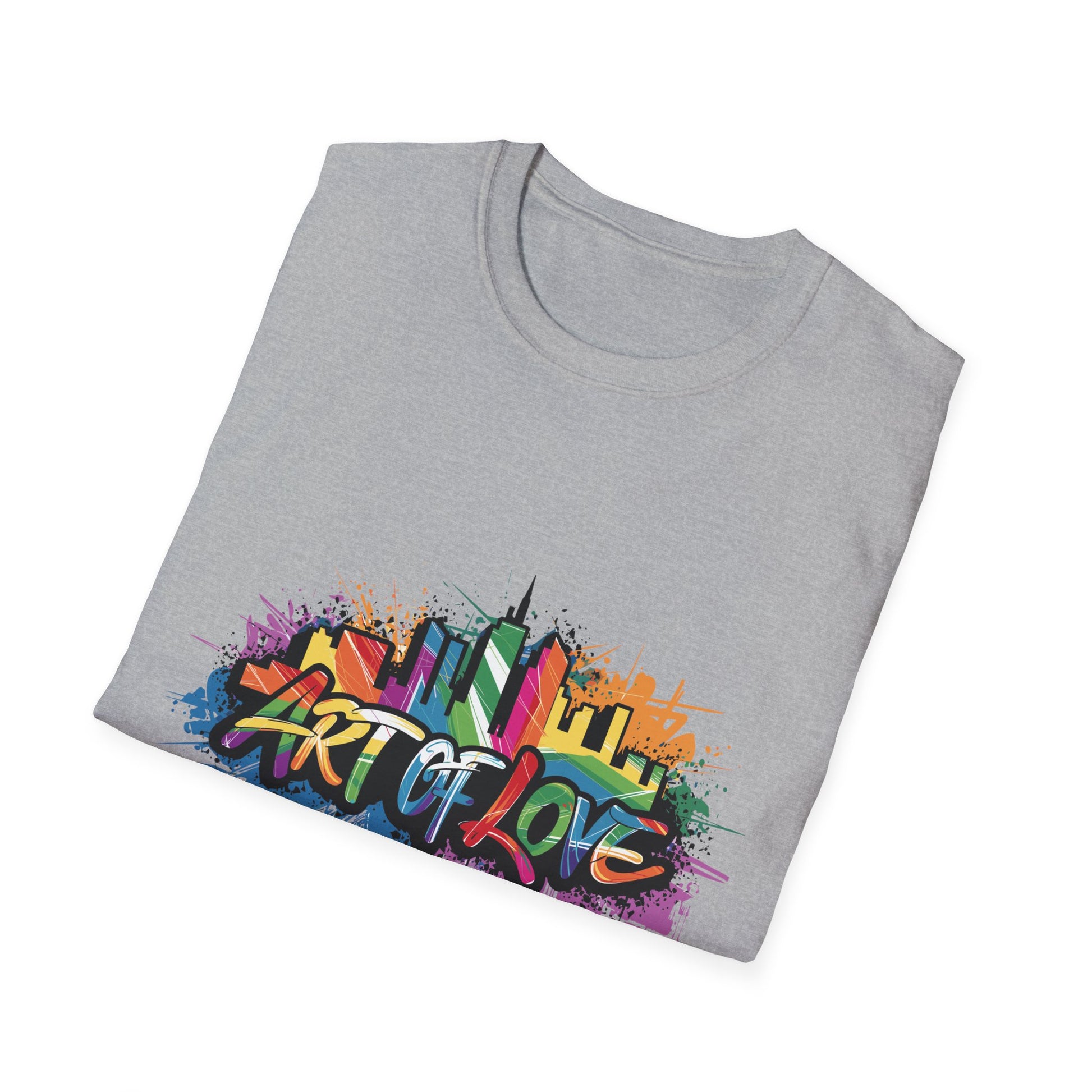 Art of Love LGTBQ T-Shirt Printify T-Shirt Rhythm & Drip Apparel