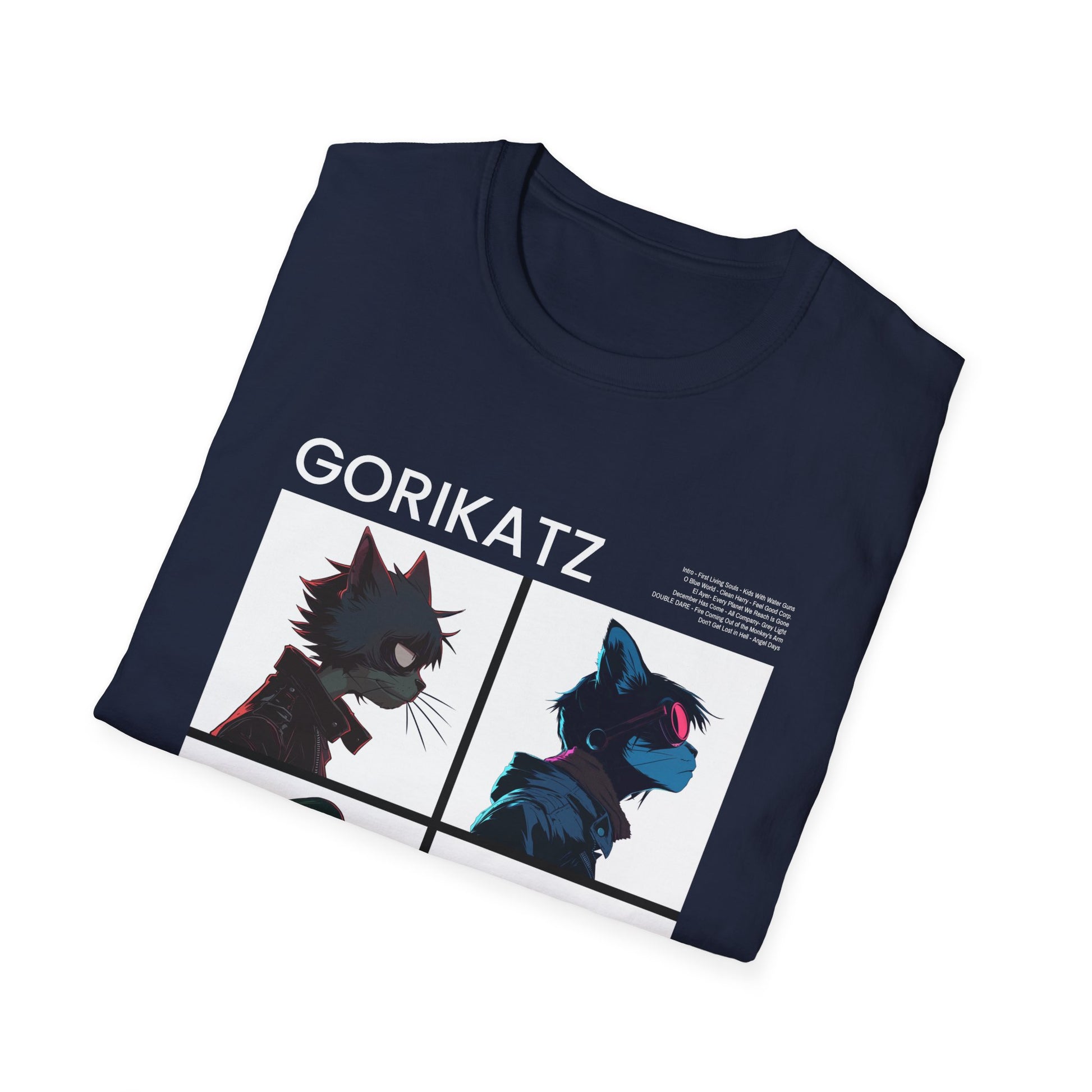 Music- Gorikatz Graphic Tee Printify T-Shirt Rhythm & Drip Apparel