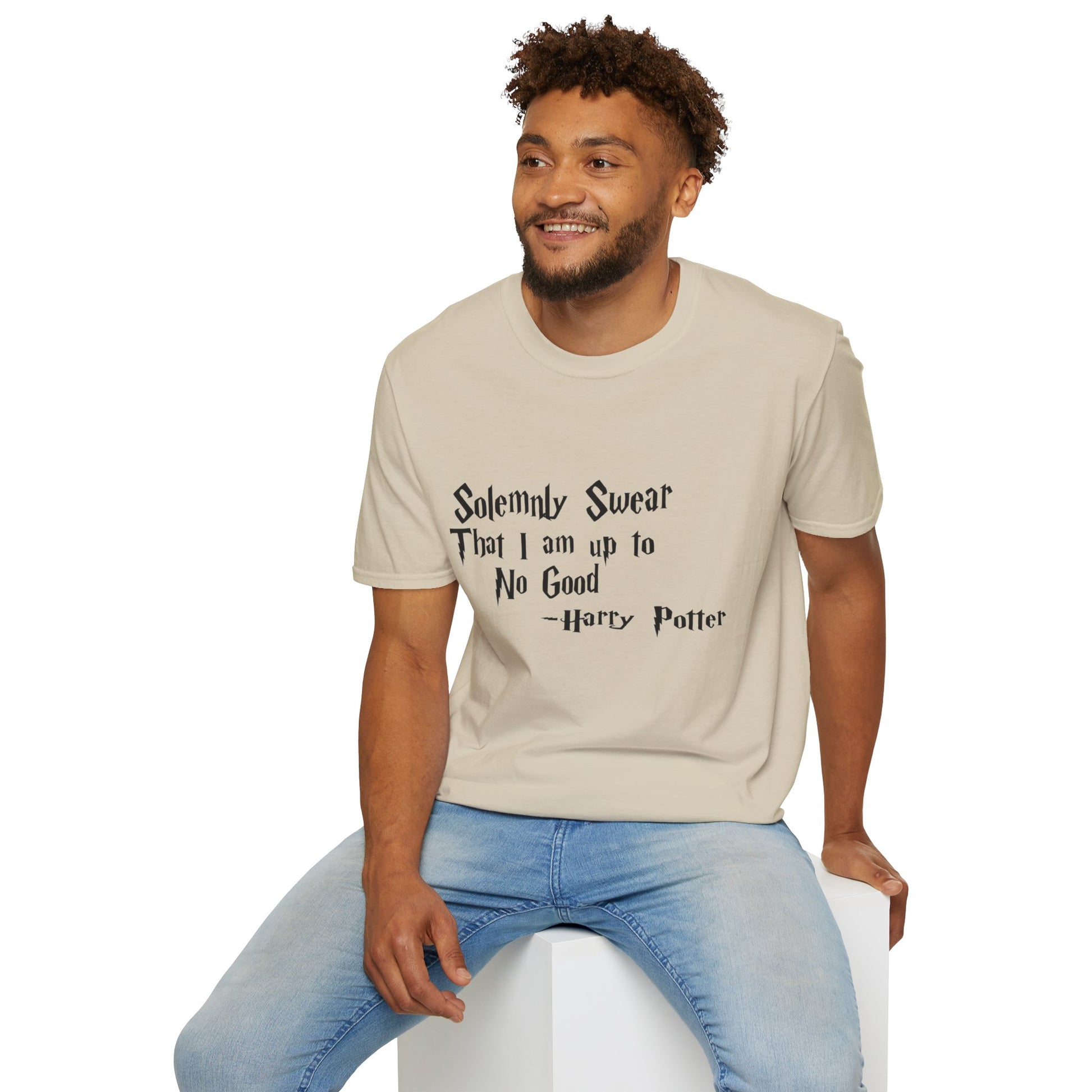 Harry Potter Inspired Unisex Softstyle T-Shirt - 'Solemnly Swear That I Am Up to No Good' - Rhythm & Drip