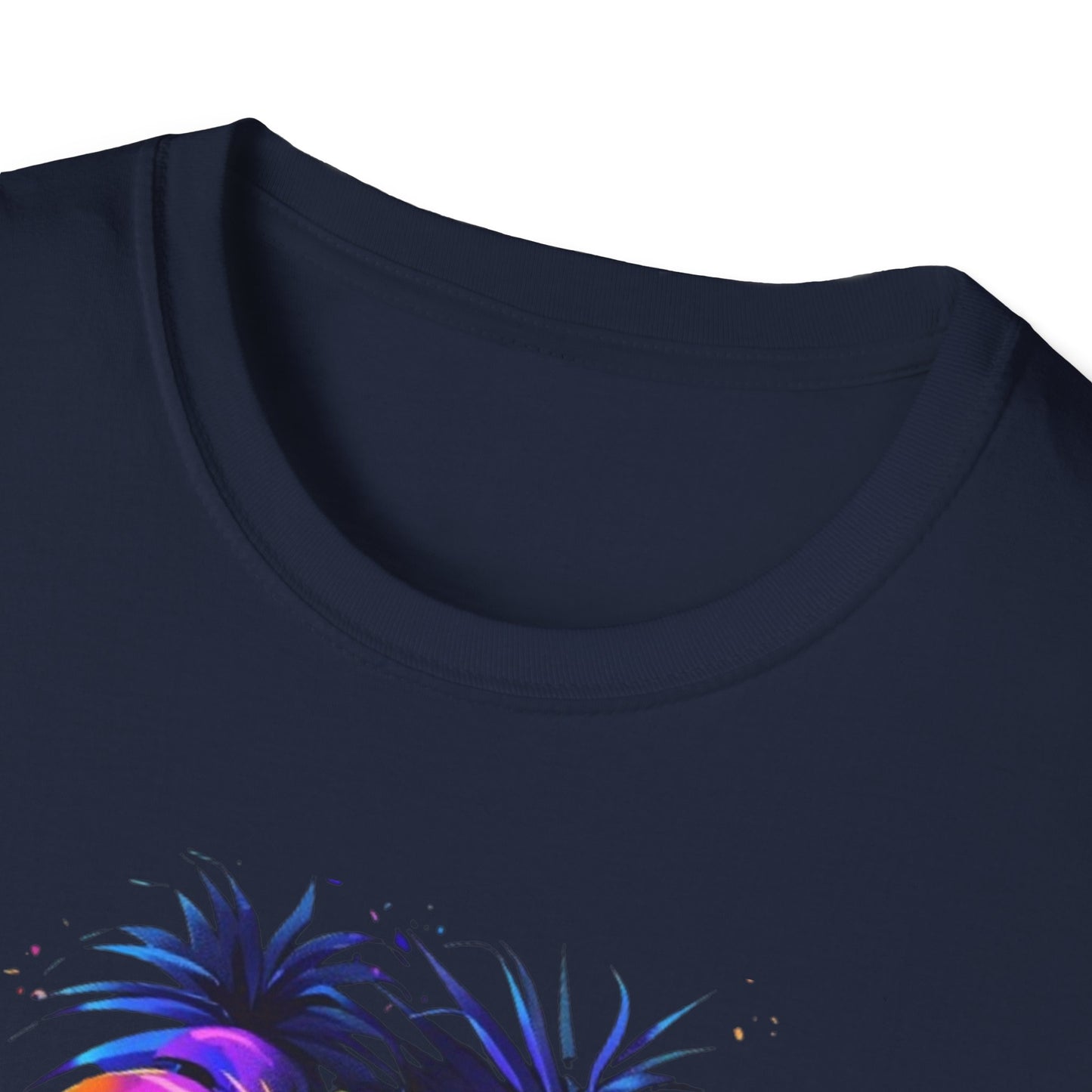 Vibrant Tropical Leaf T-Shirt Printify T-Shirt Rhythm & Drip Apparel