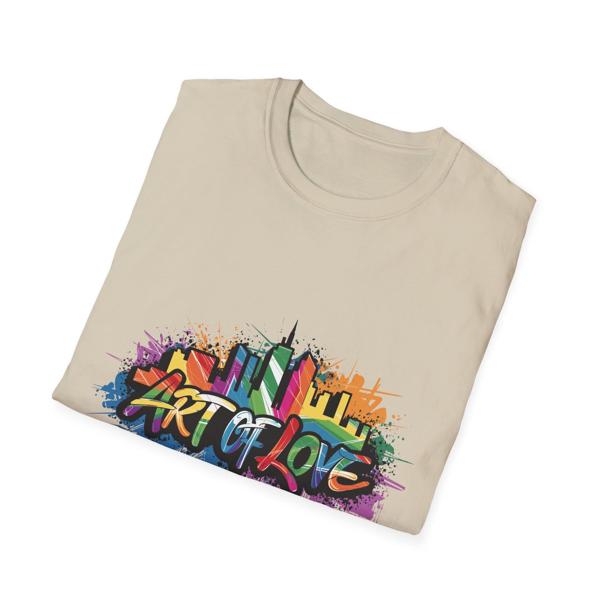 Art of Love LGTBQ T-Shirt Printify T-Shirt Rhythm & Drip Apparel