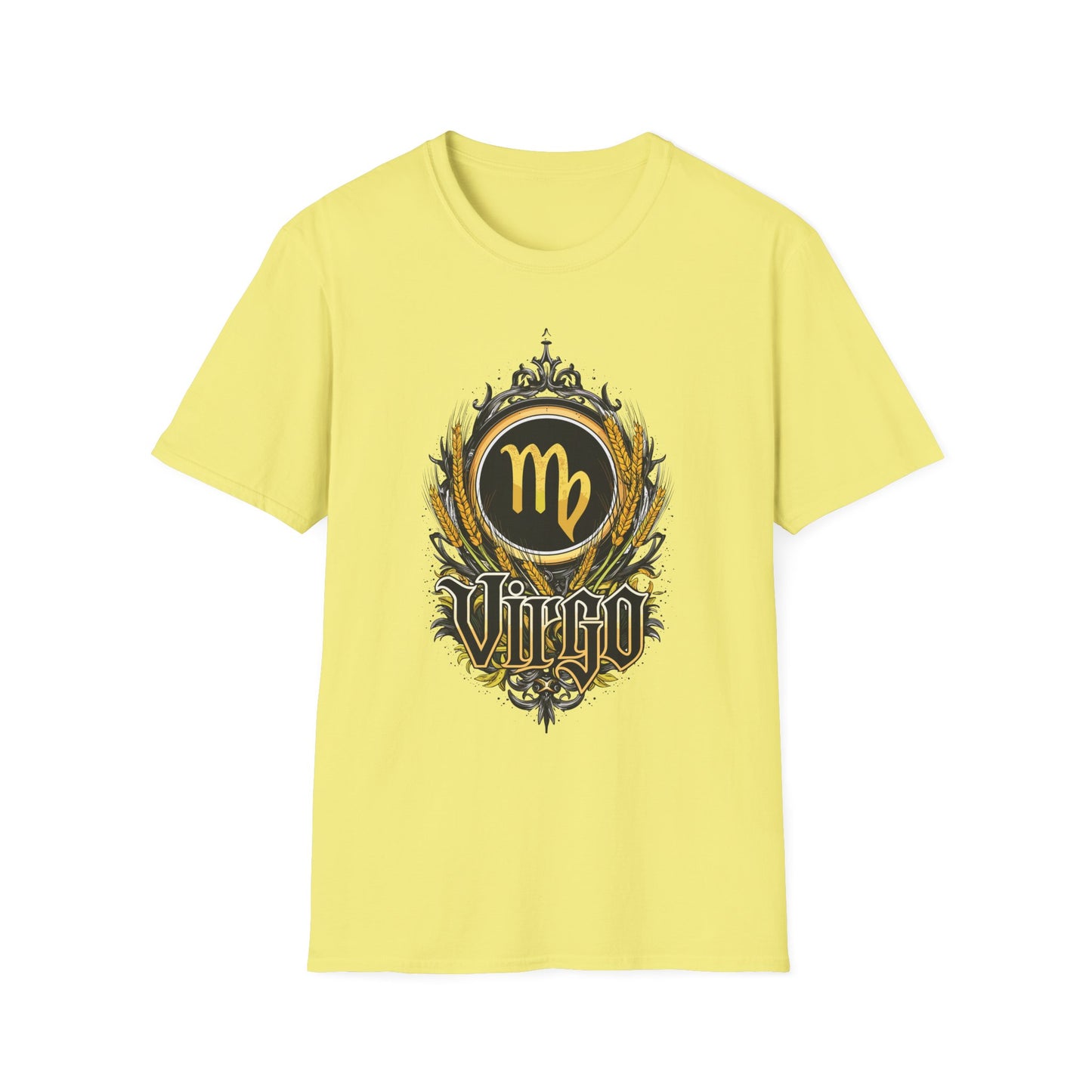 Virgo Zodiac T-Shirt Cornsilk Printify T-Shirt Rhythm & Drip Apparel