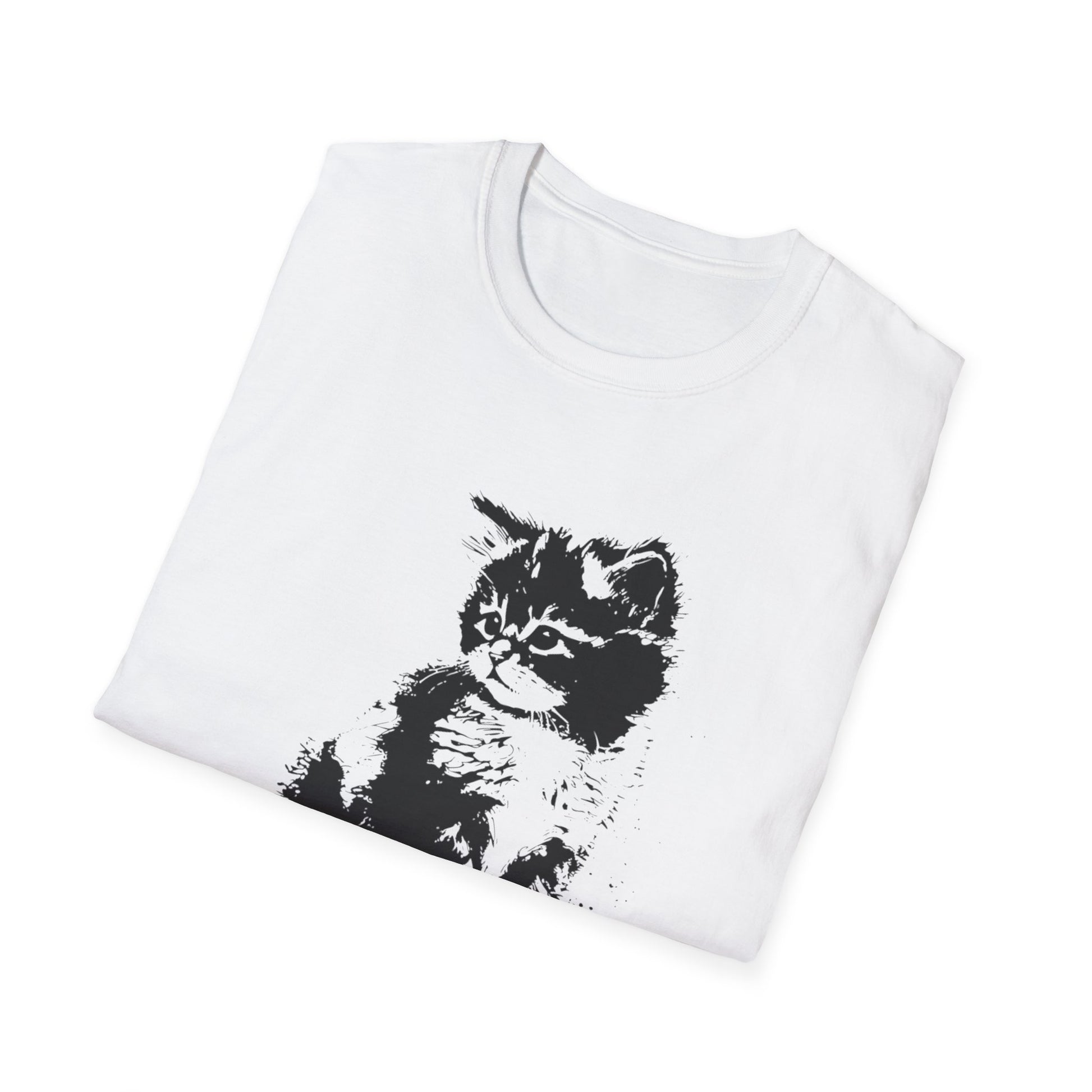 Funny Kitten Rage Consumes Me T-Shirt | Unisex Tee | Cute Cat Lover Gift, Pet Humor Shirt, Casual Wear, Gift for Cat Owners, Animal Lover Apparel Printify T-Shirt Rhythm & Drip Apparel