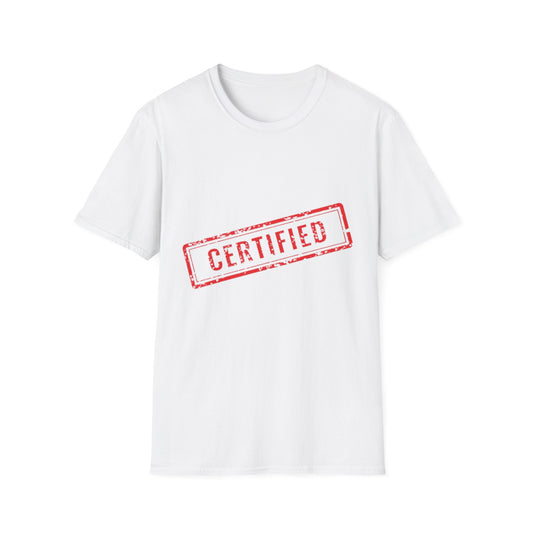 Certified Unisex Softstyle T-Shirt - Casual Comfort & Style