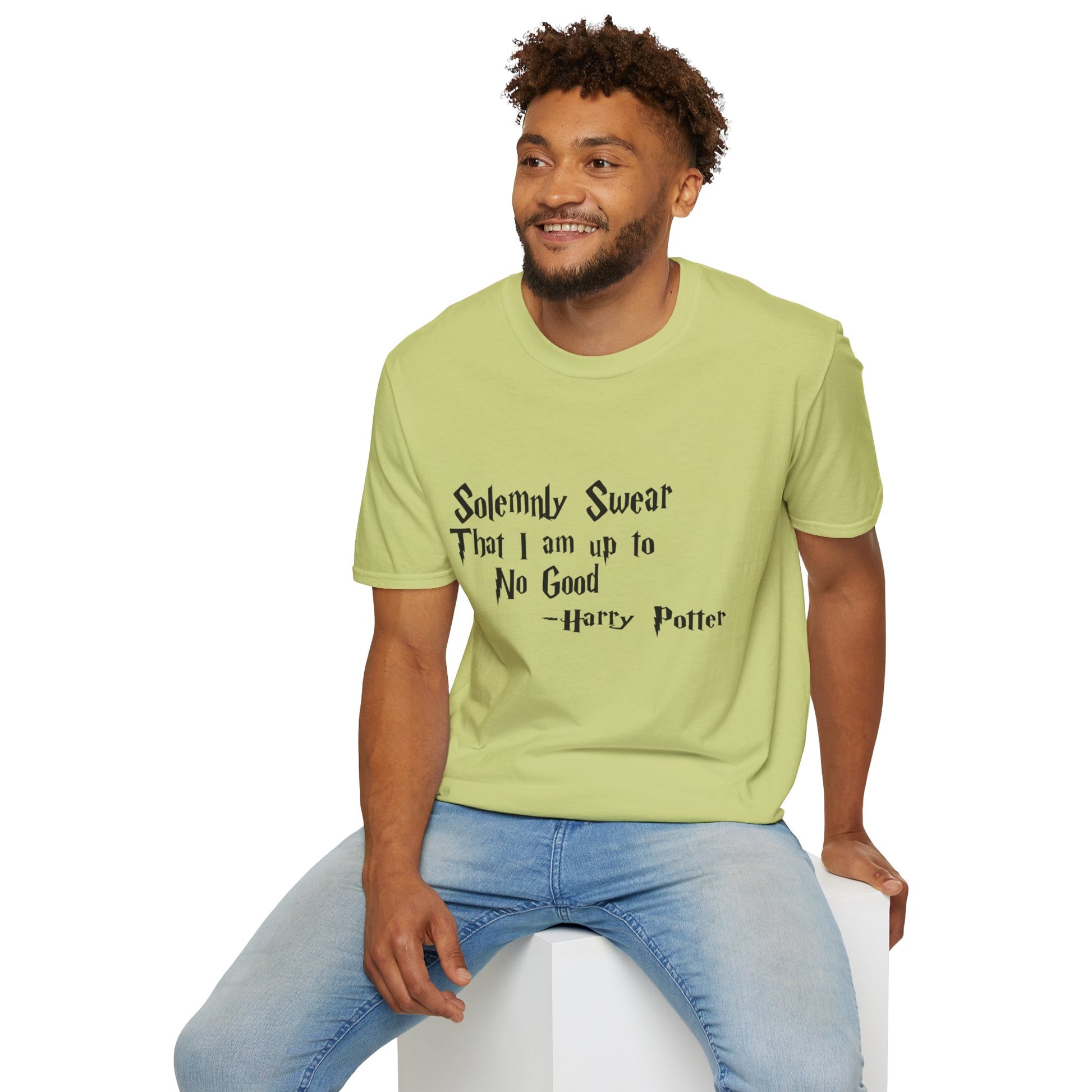 Harry Potter Inspired Unisex Softstyle T-Shirt - 'Solemnly Swear That I Am Up to No Good' - Rhythm & Drip
