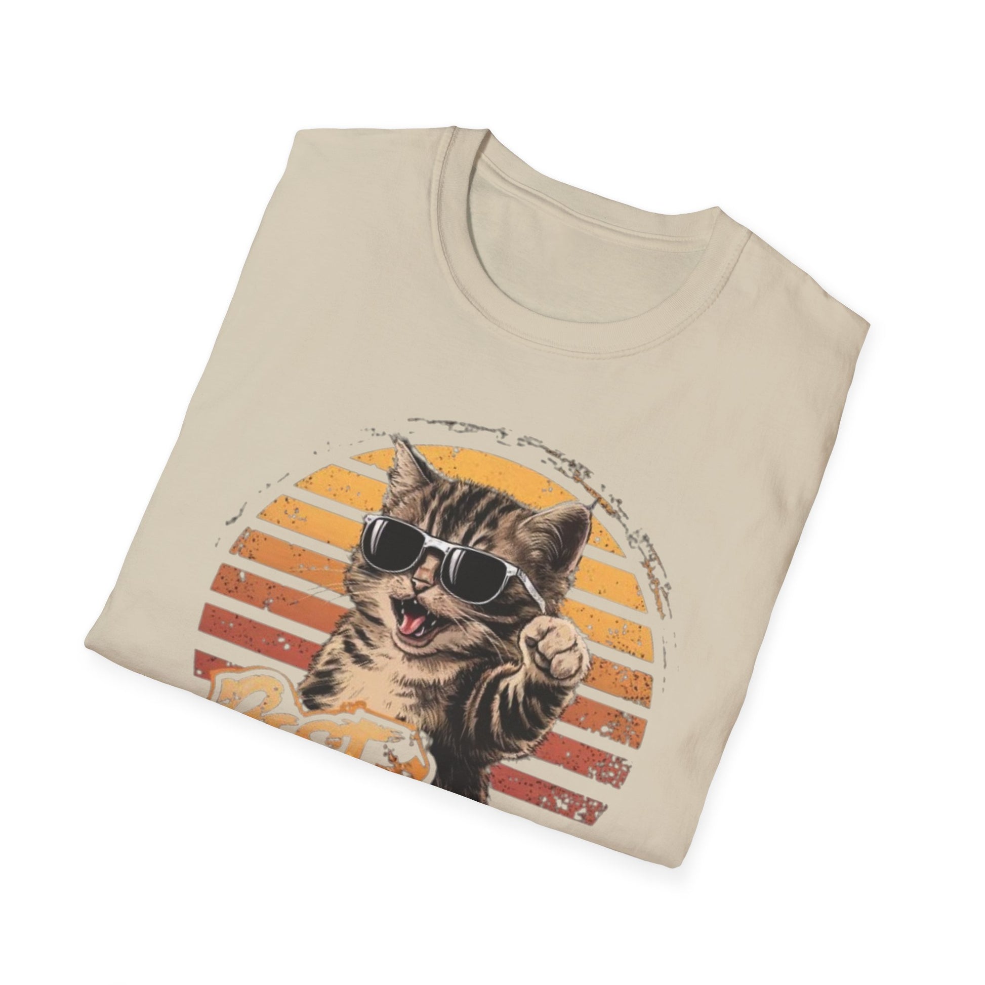 Best Cat Dad T-Shirt Printify T-Shirt Rhythm & Drip Apparel