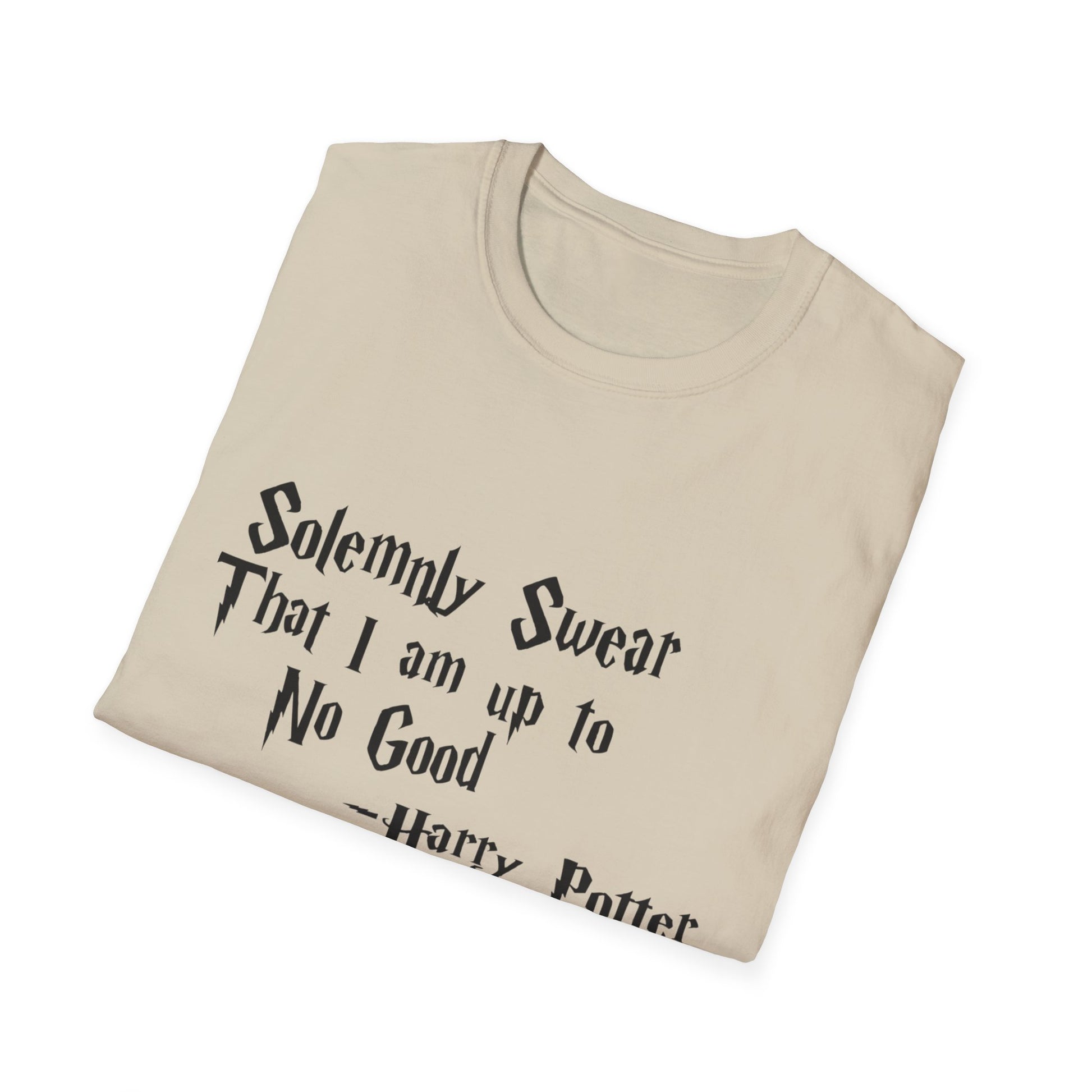 Harry Potter Inspired Unisex Softstyle T-Shirt - 'Solemnly Swear That I Am Up to No Good' - Rhythm & Drip