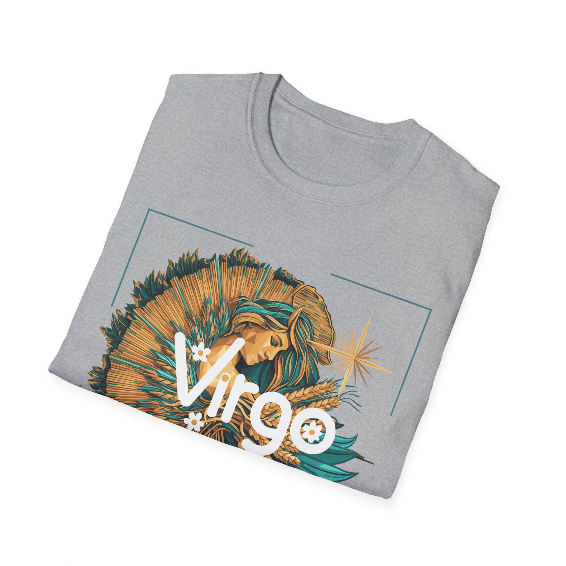 Virgo Zodiac T-Shirt Printify T-Shirt Rhythm & Drip Apparel