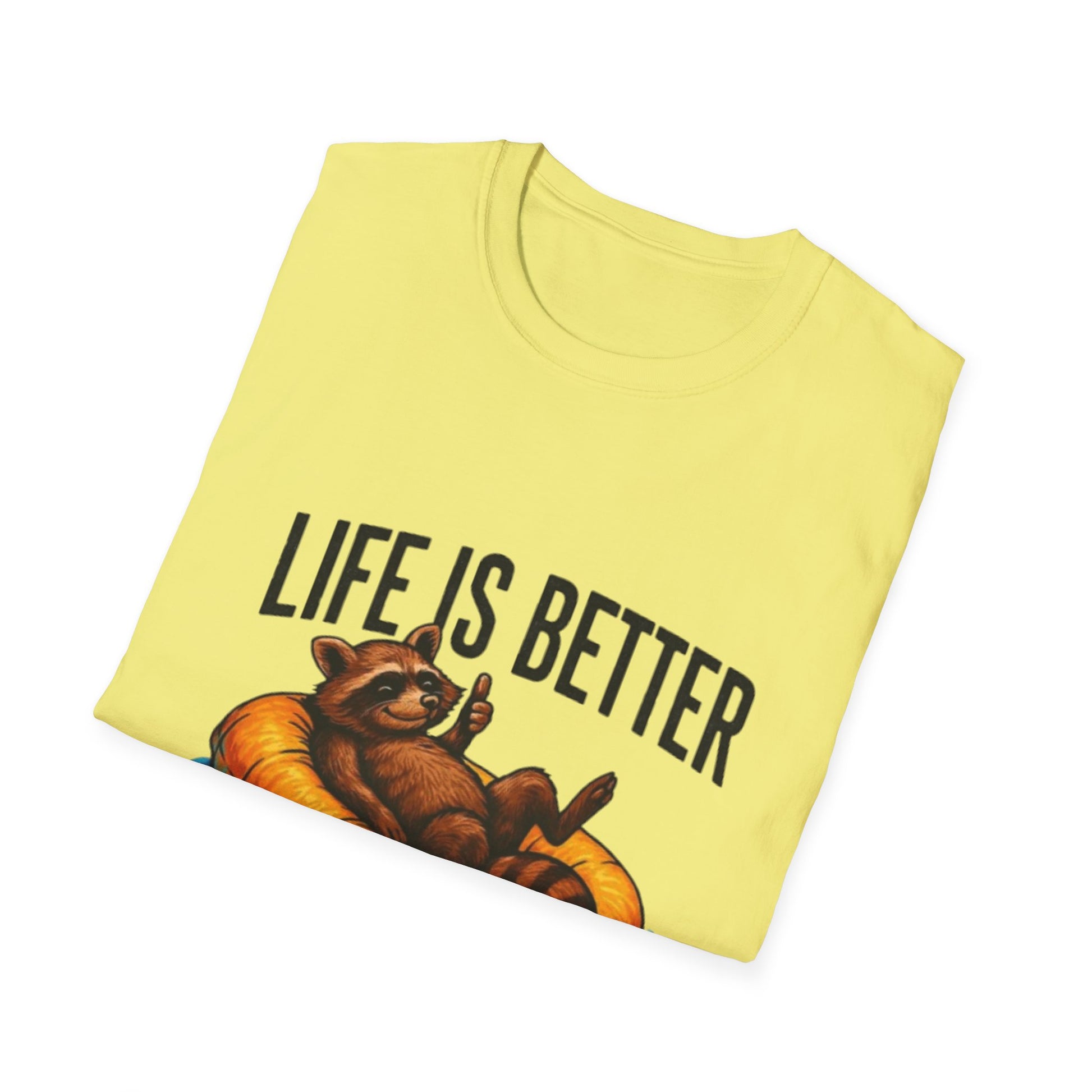 Summer- Life Is Better on the Water T-Shirt Printify T-Shirt Rhythm & Drip Apparel