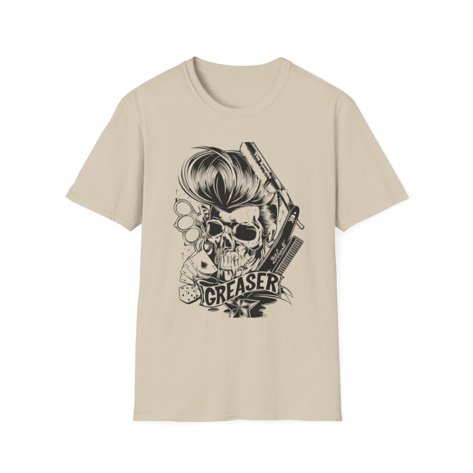 Greaser Rockabilly Graphic T-Shirt Printify T-Shirt Rhythm & Drip Apparel